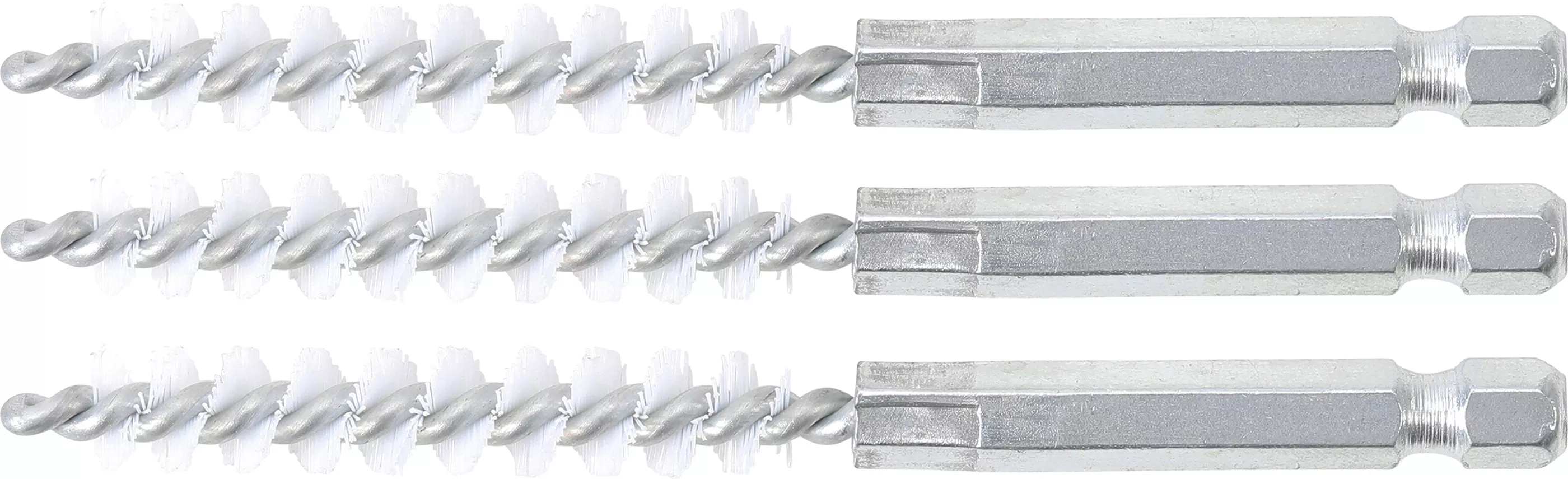 Perii nylon | 9 mm | 6,3 mm (1/4") | 3 piese [1]