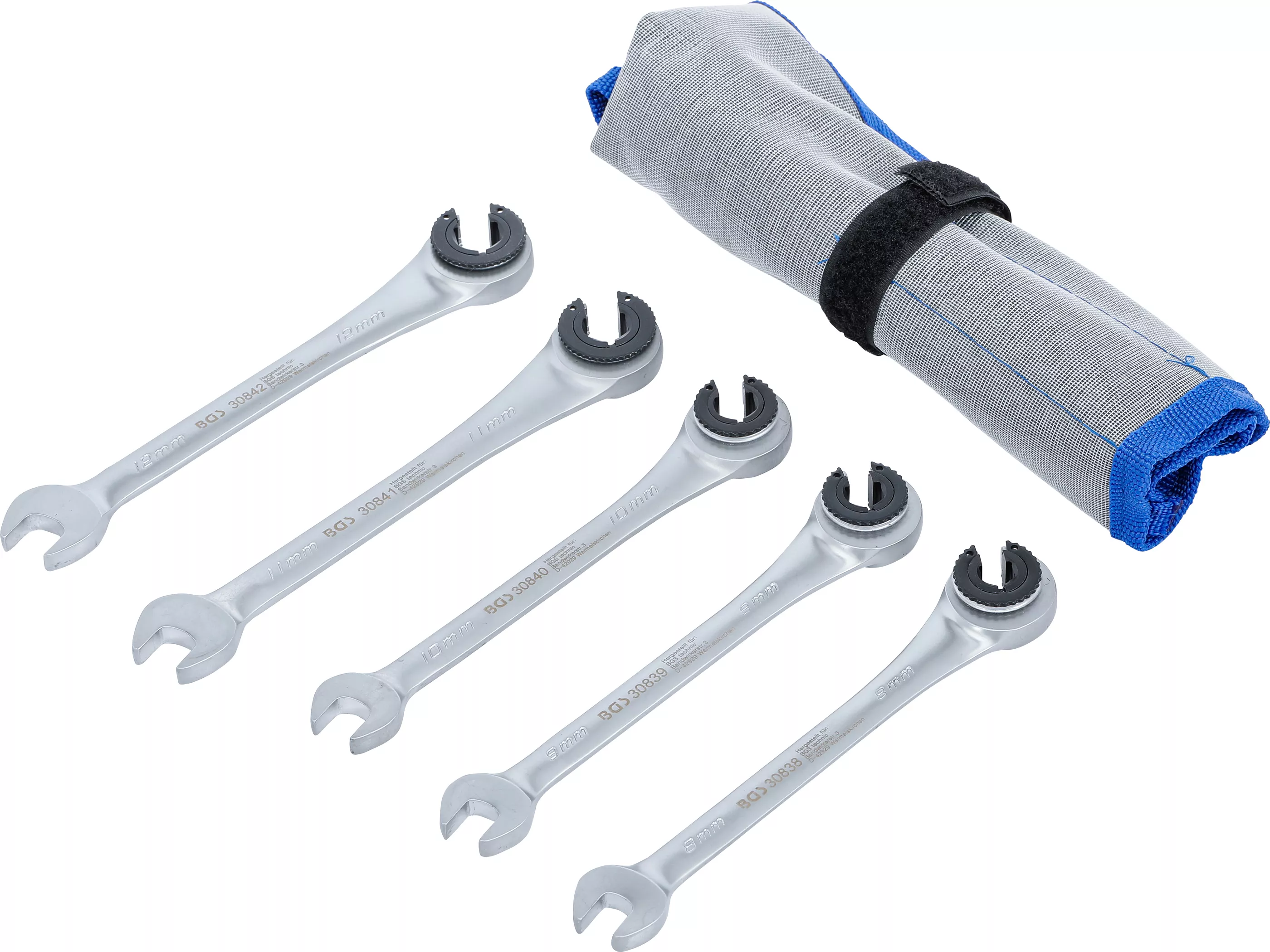 Set chei combinate cu clichet | deschise | 5 piese [2]