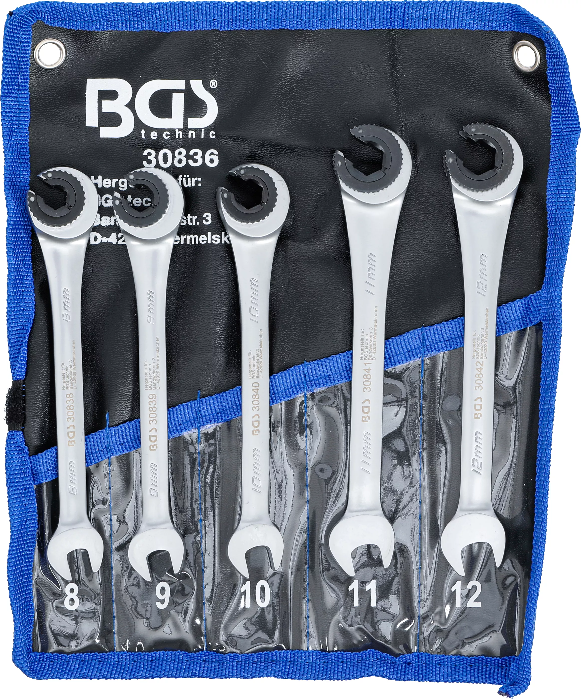 Set chei combinate cu clichet | deschise | 5 piese [1]