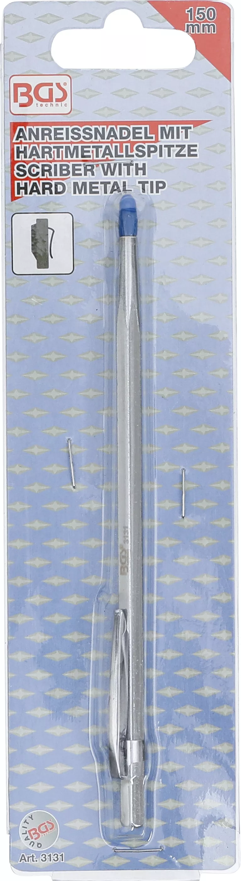 Punctator cu varf din metal dur | 150 mm [4]