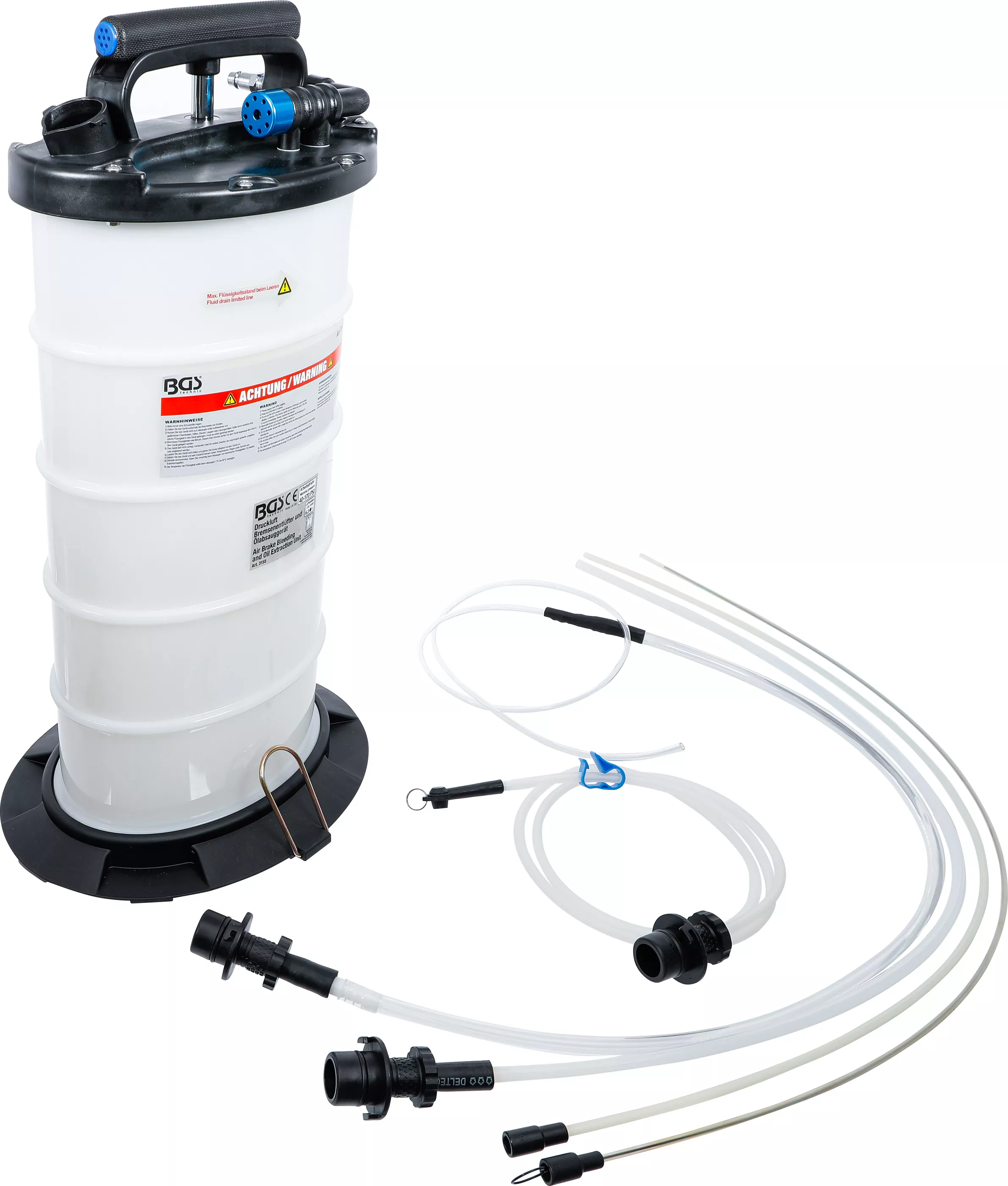 Frână - Dezaerator pneumatic frane si aspirator ulei - pneumatic si manual