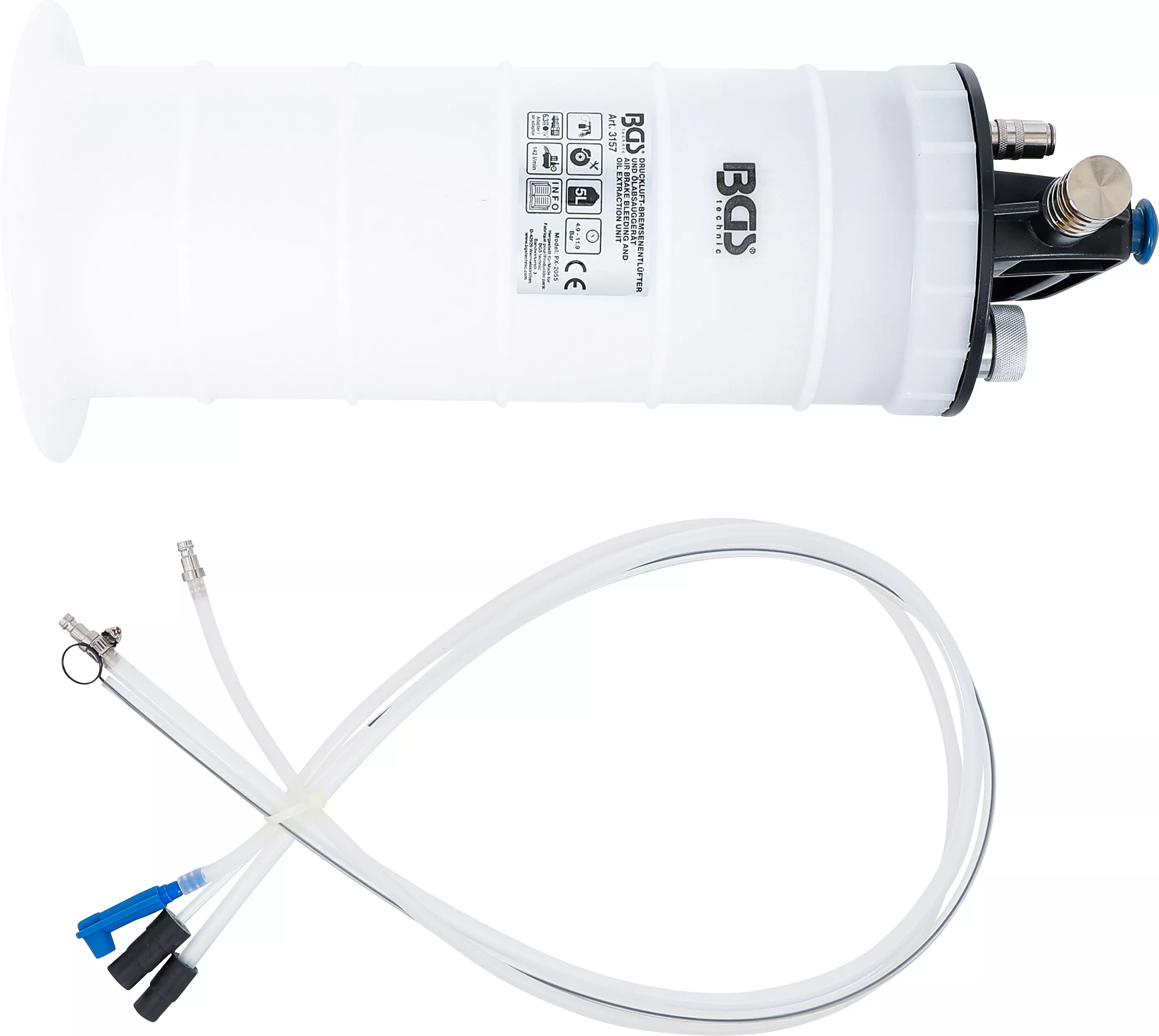 Dispozitiv aerisire pneumatic frane si aspirator ulei [4]