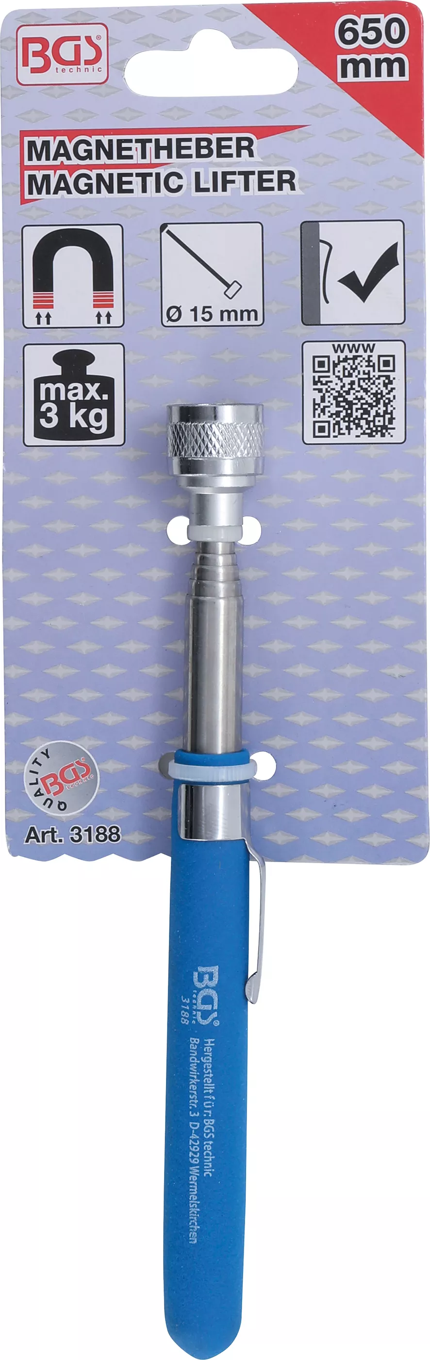 Dispozitiv magnetic de ridicat | 650 mm | Forta de ridicare 3 kg [2]