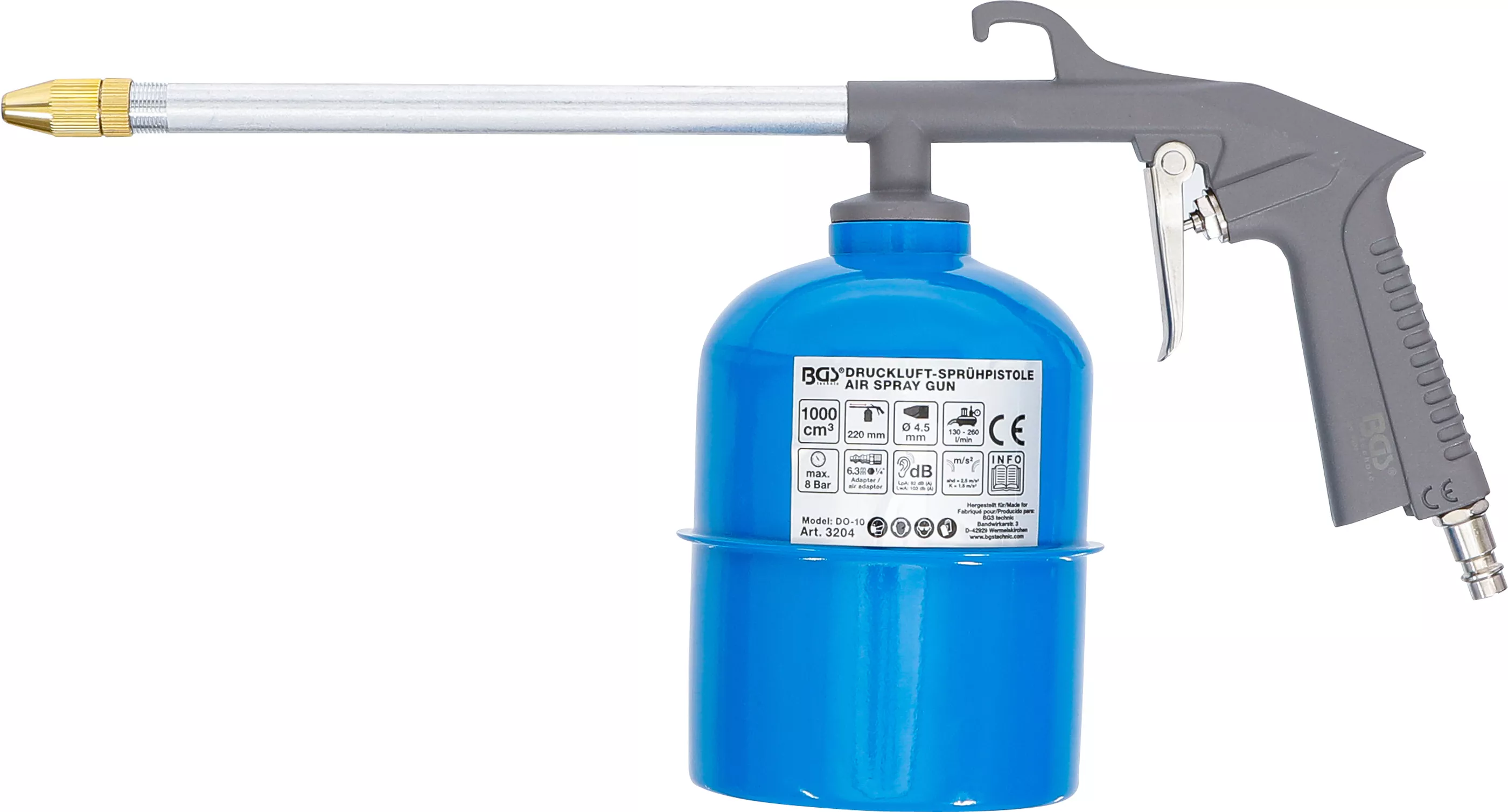 Pistol de pulverizat cu aer comprimat | 1000 cm³ [3]