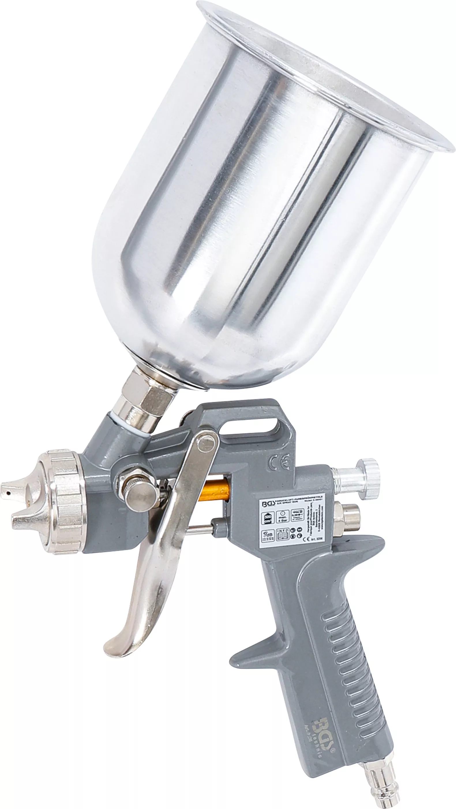 Unelte şi scule pneumatice - Pistol de vopsit pneumatic | 500 cm³
