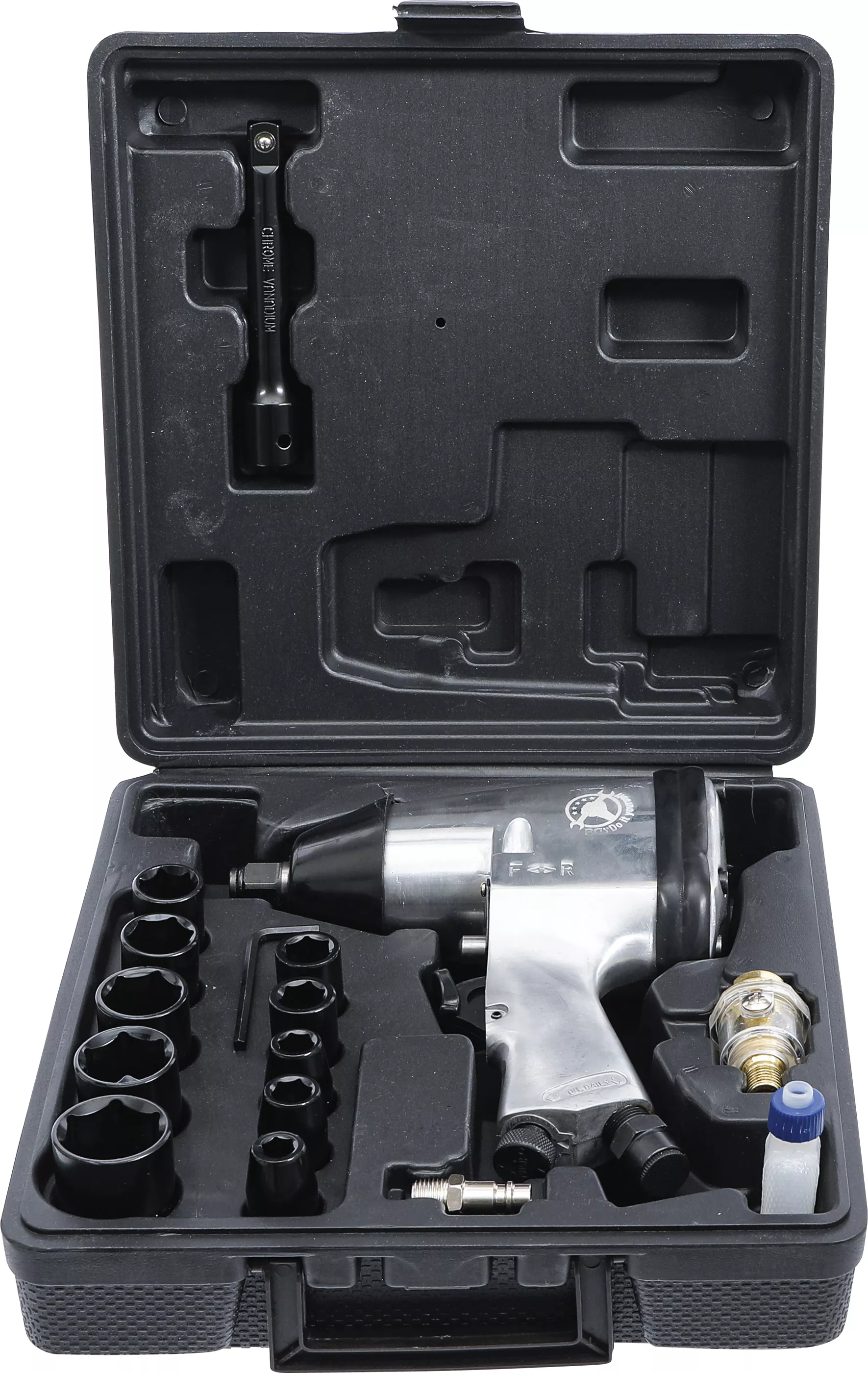 Masina de insurubat pneumatica cu impact cu set chei | 12,5 mm (1/2") | 312 Nm | 16 piese [2]