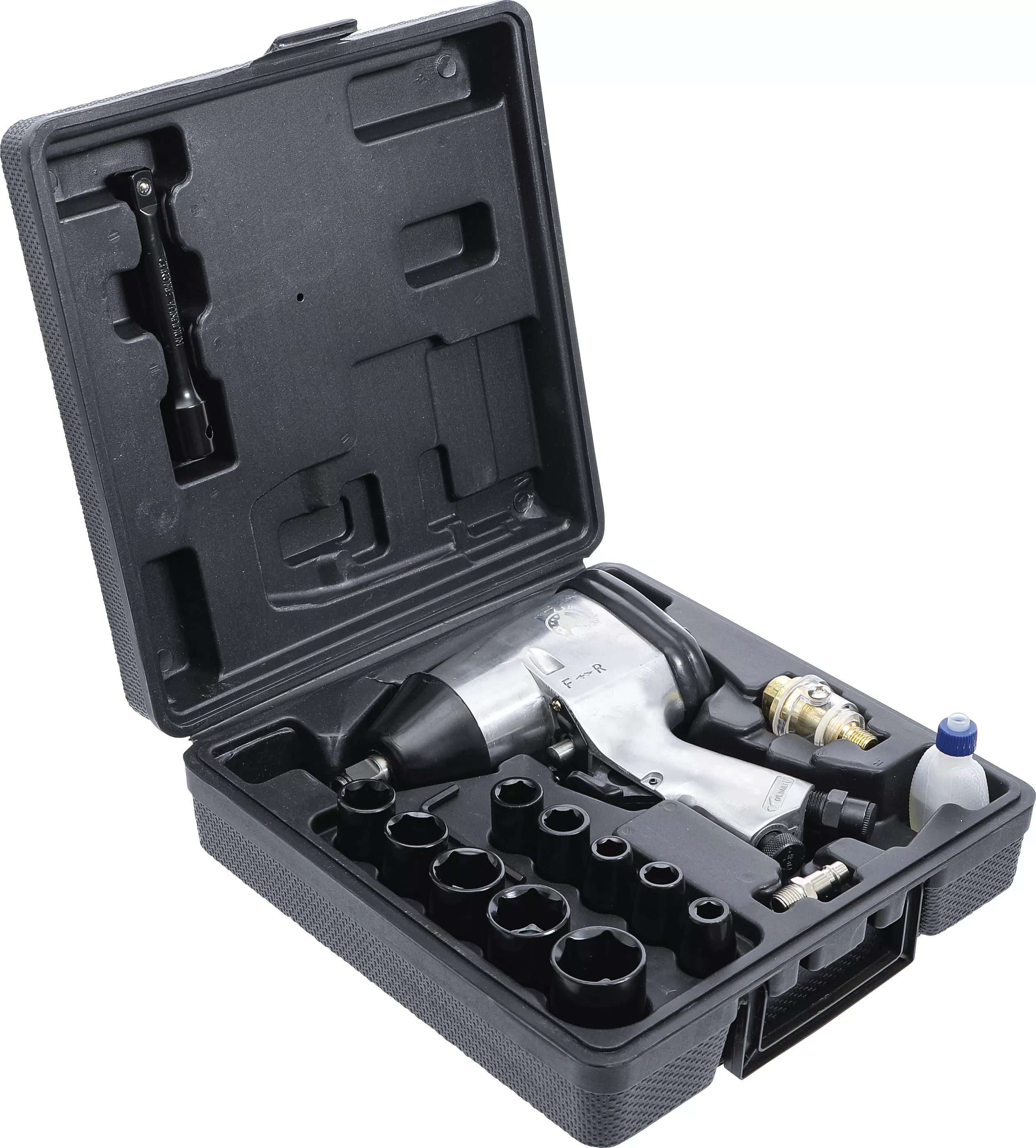 Masina de insurubat pneumatica cu impact cu set chei | 12,5 mm (1/2") | 312 Nm | 16 piese [3]