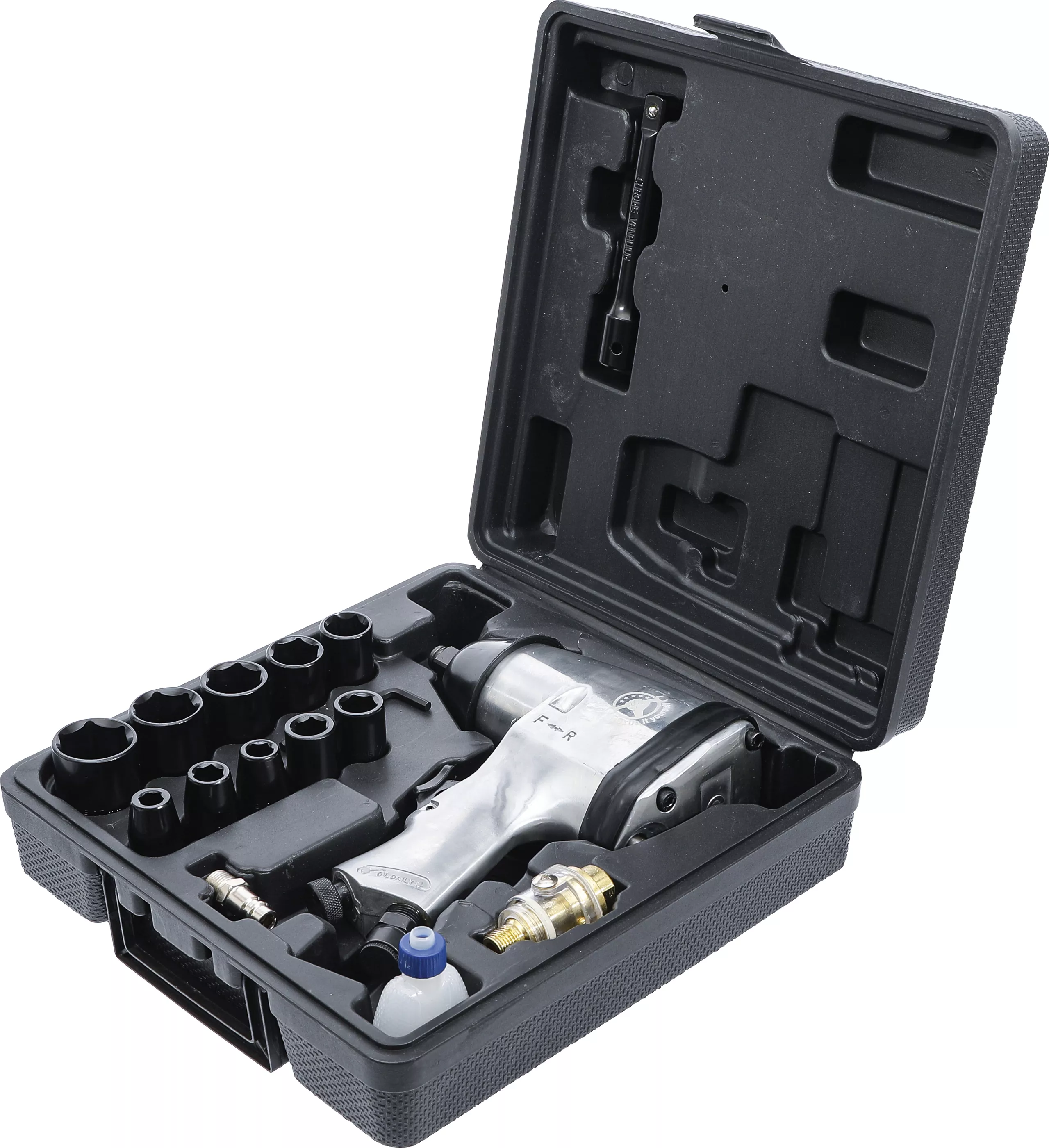 Masina de insurubat pneumatica cu impact cu set chei | 12,5 mm (1/2") | 312 Nm | 16 piese [4]