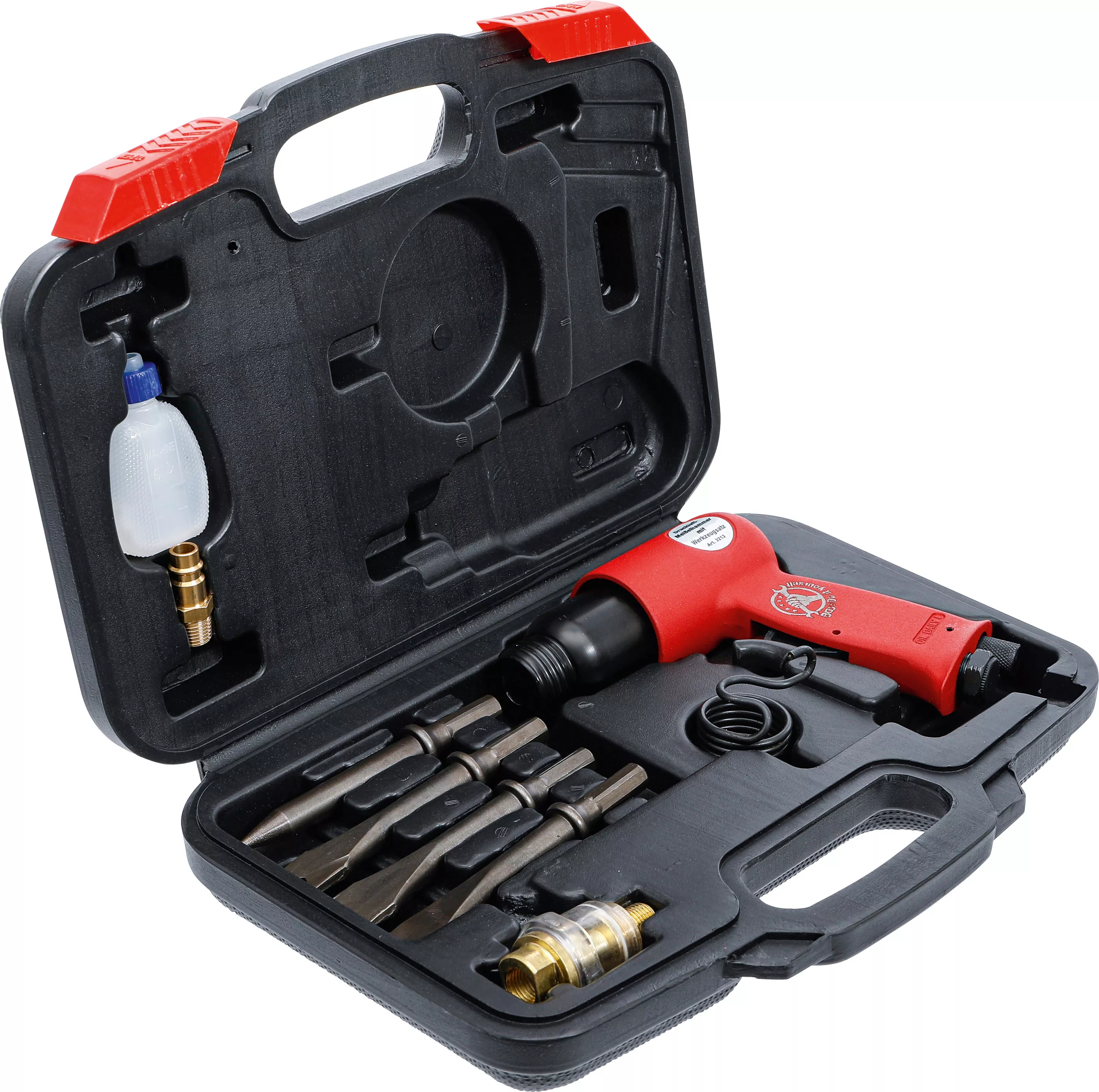 Ciocan pneumatic cu set de scule | 8 piese [3]