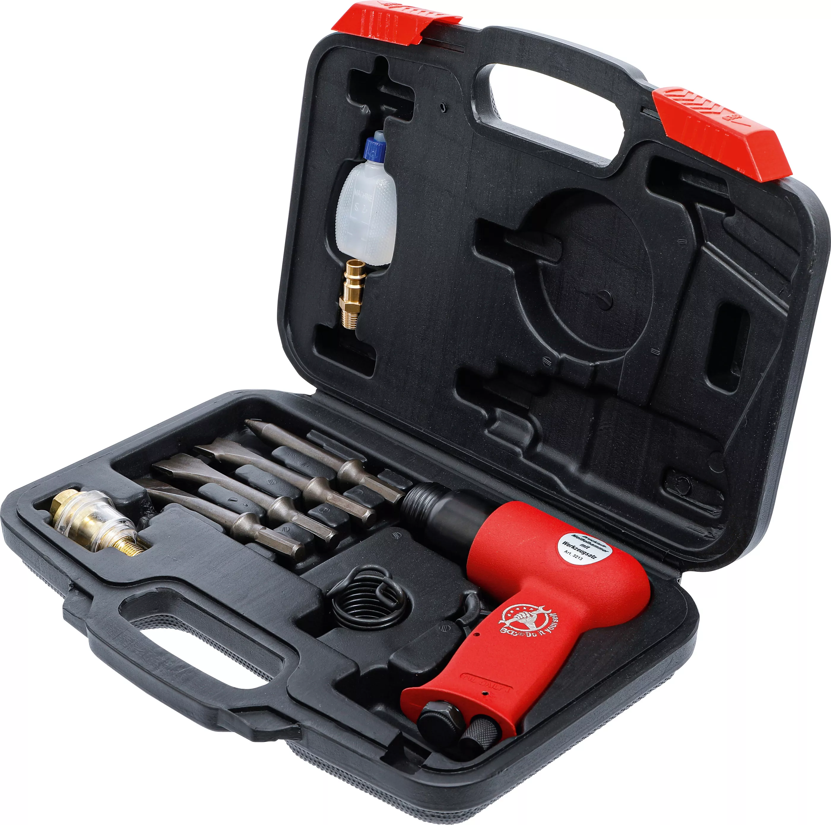 Ciocan pneumatic cu set de scule | 8 piese [4]