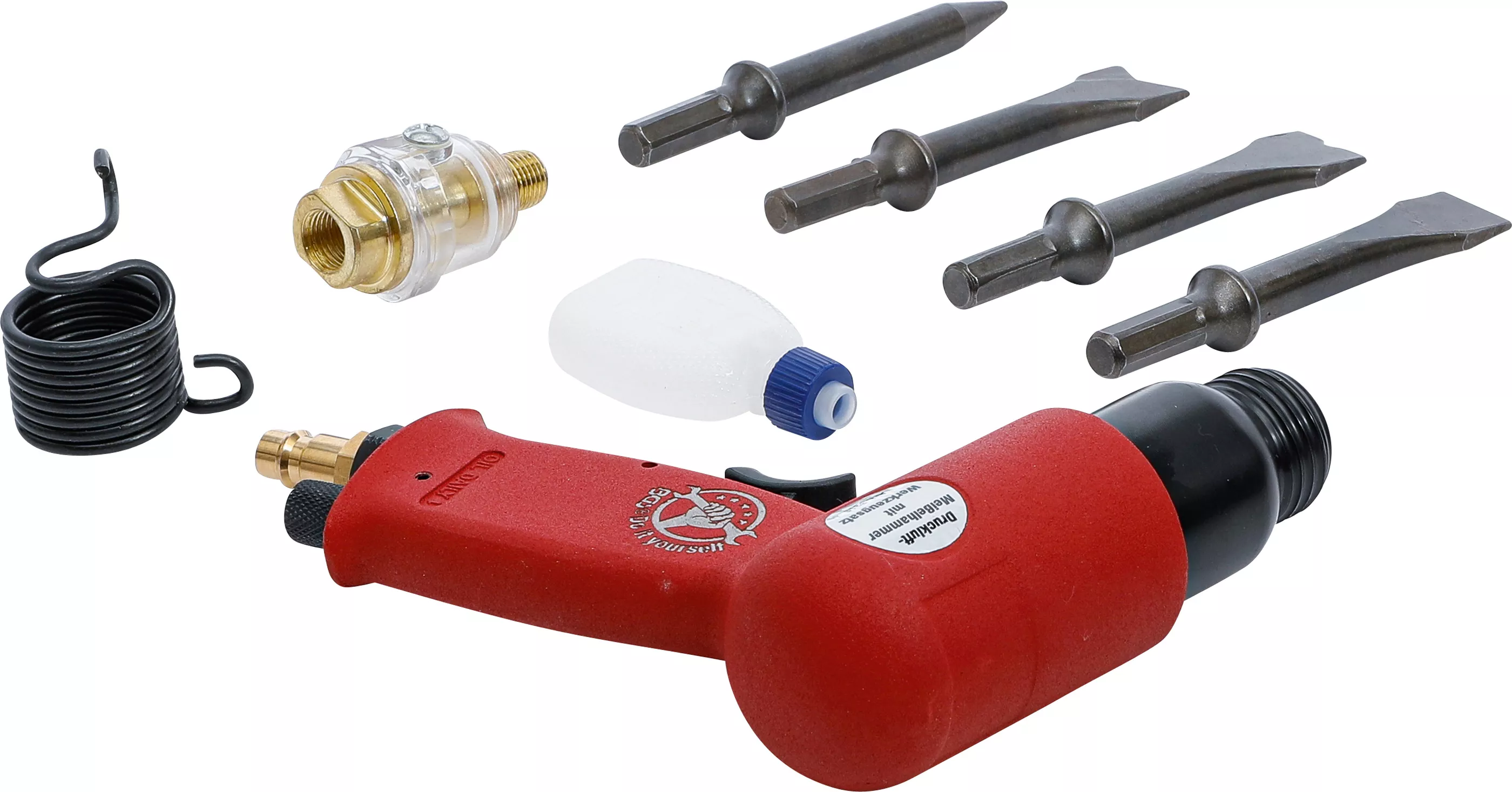 Ciocan pneumatic cu set de scule | 8 piese [7]