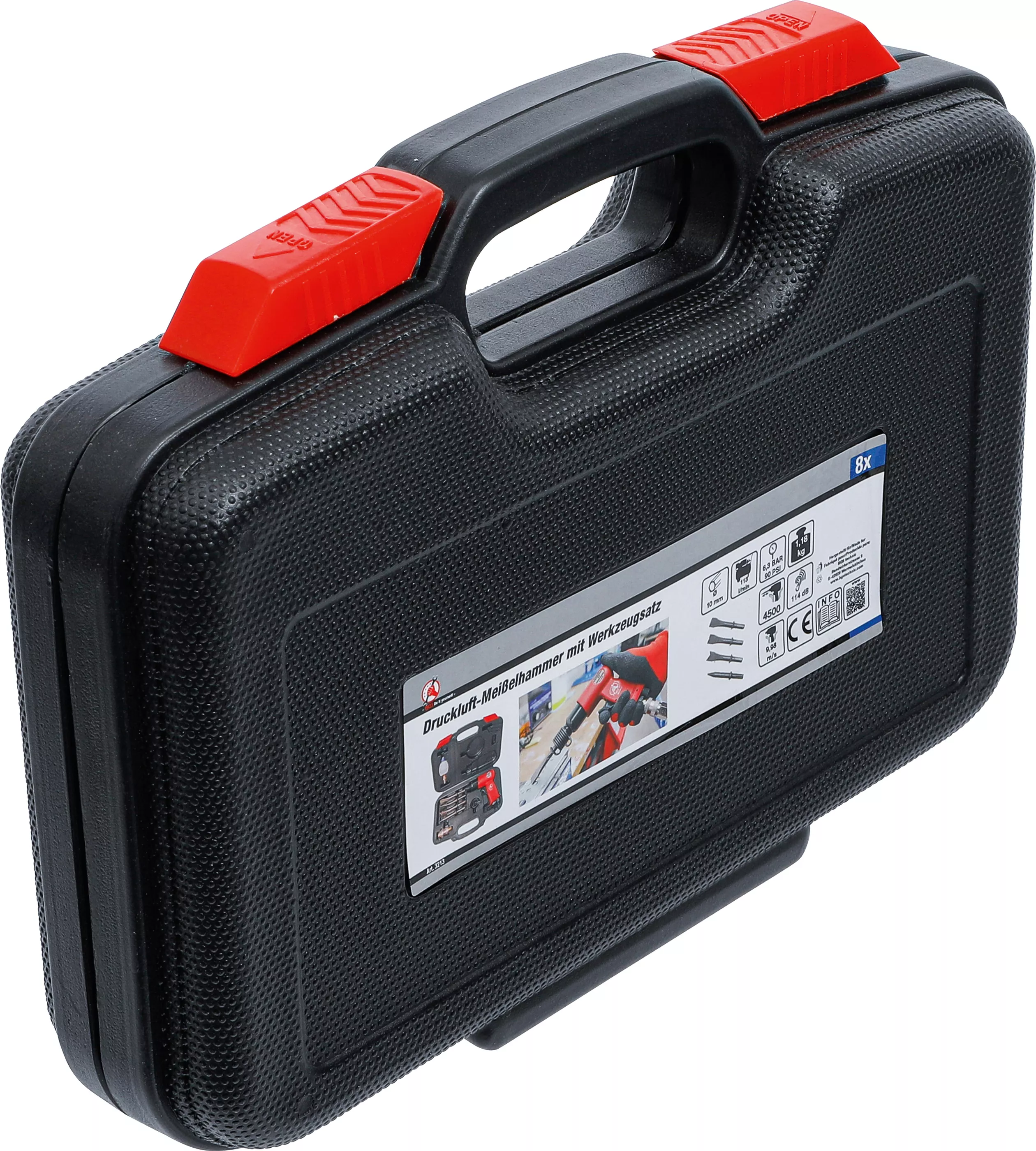 Ciocan pneumatic cu set de scule | 8 piese [9]