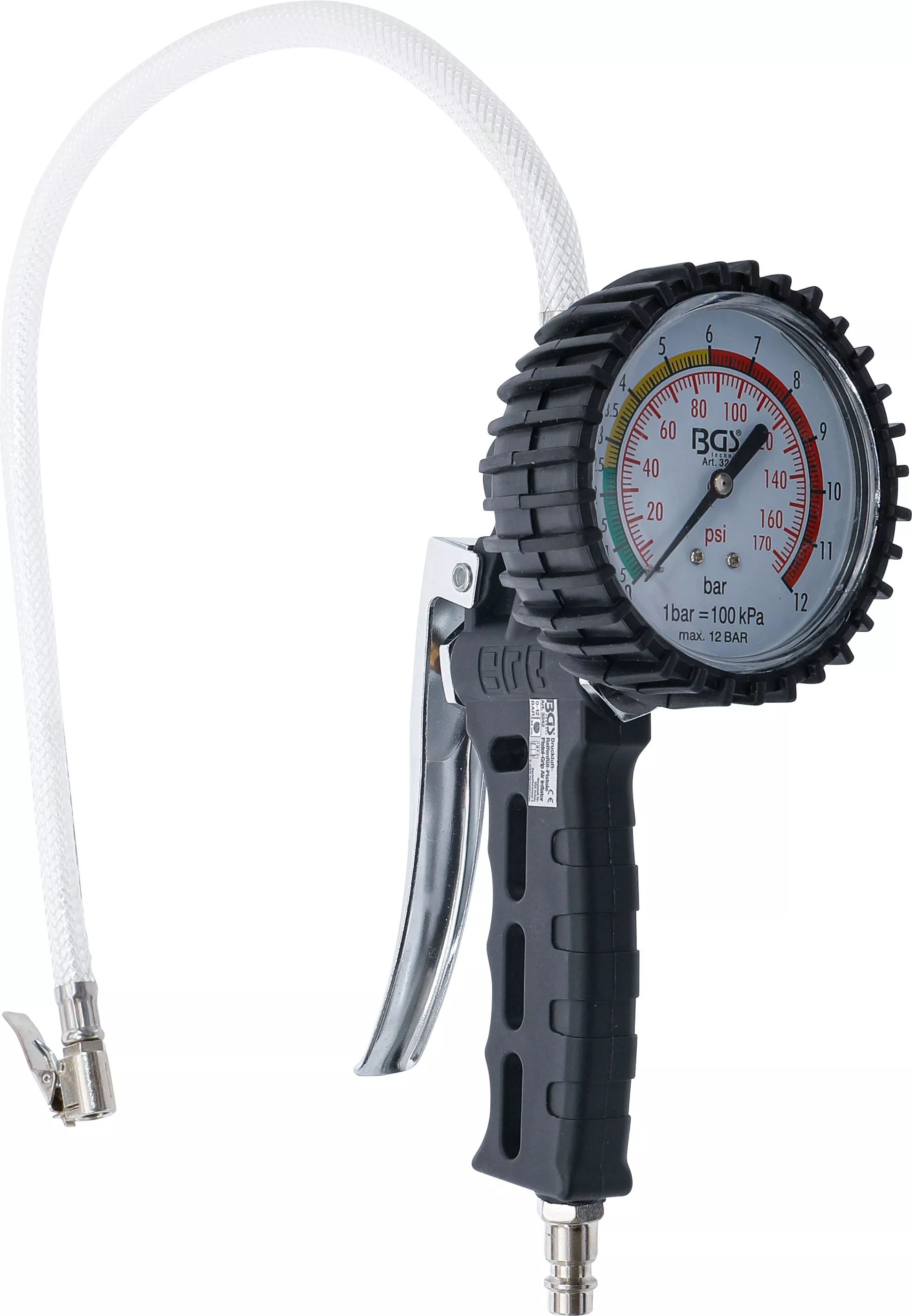 Scule - Pistol de umflare pneuri pneumatic | 0 - 12 bar