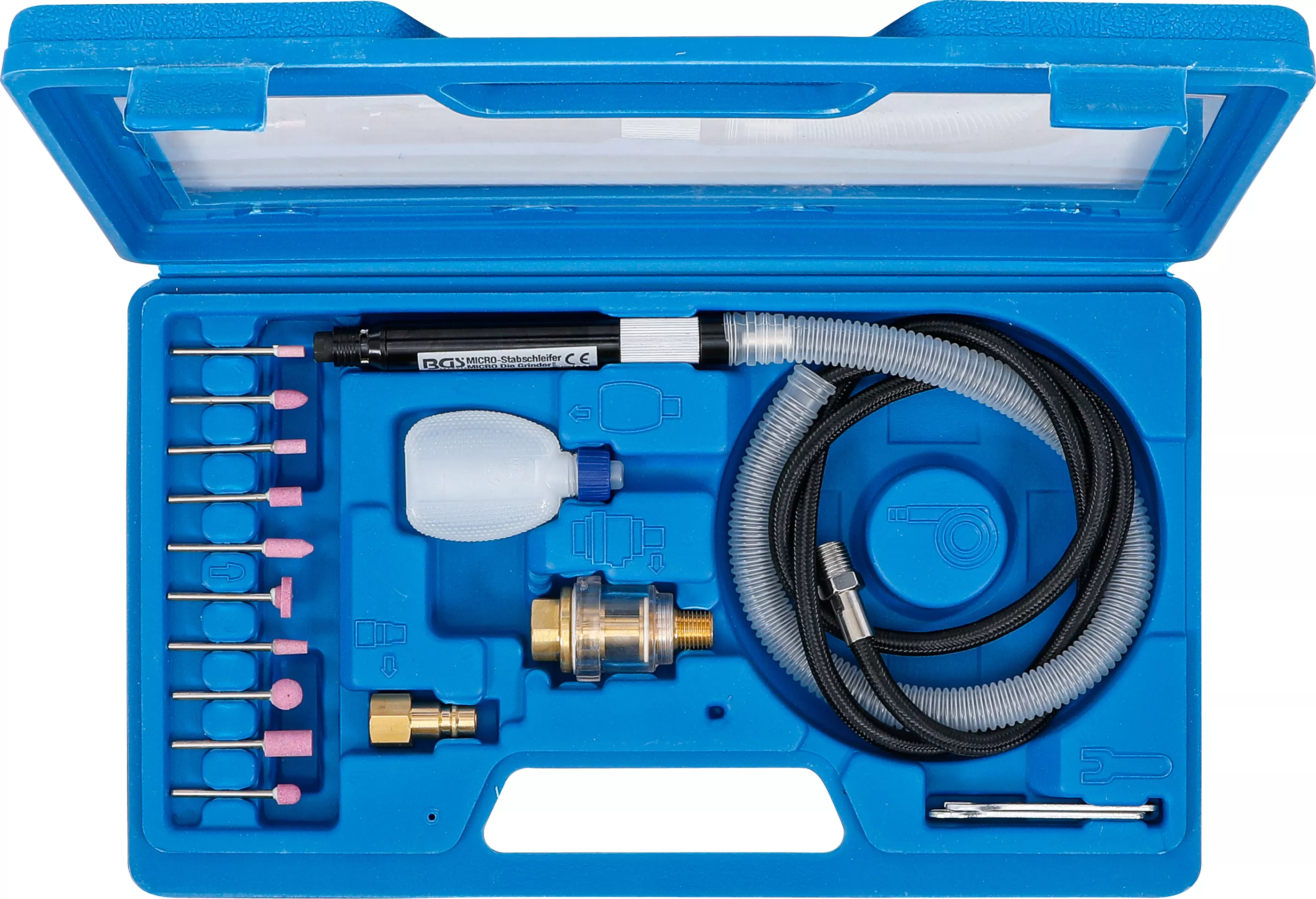 Set micro-polizoare axiale pneumatice | 17 piese [5]