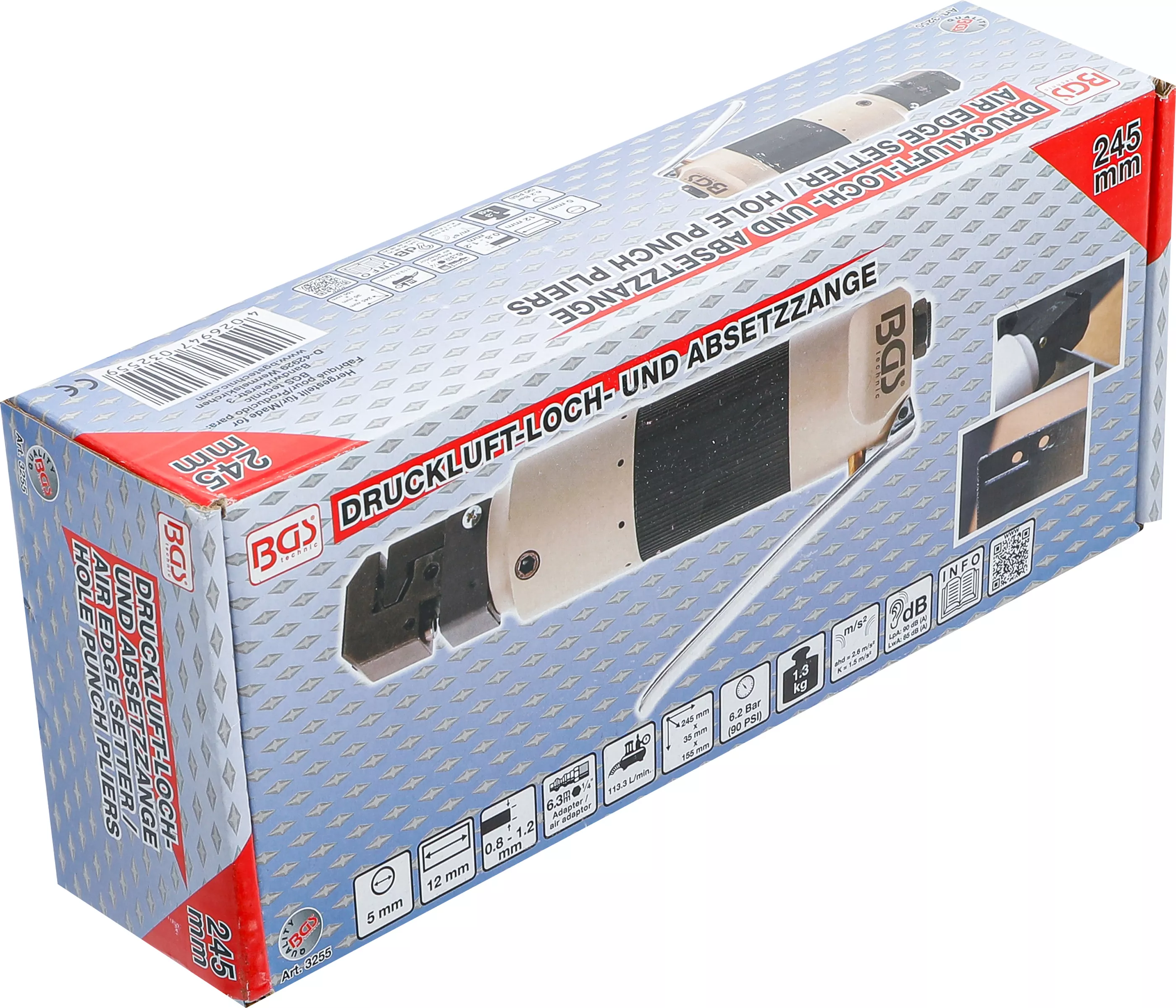 Cleste pneumatic de stantat si faltuit [6]