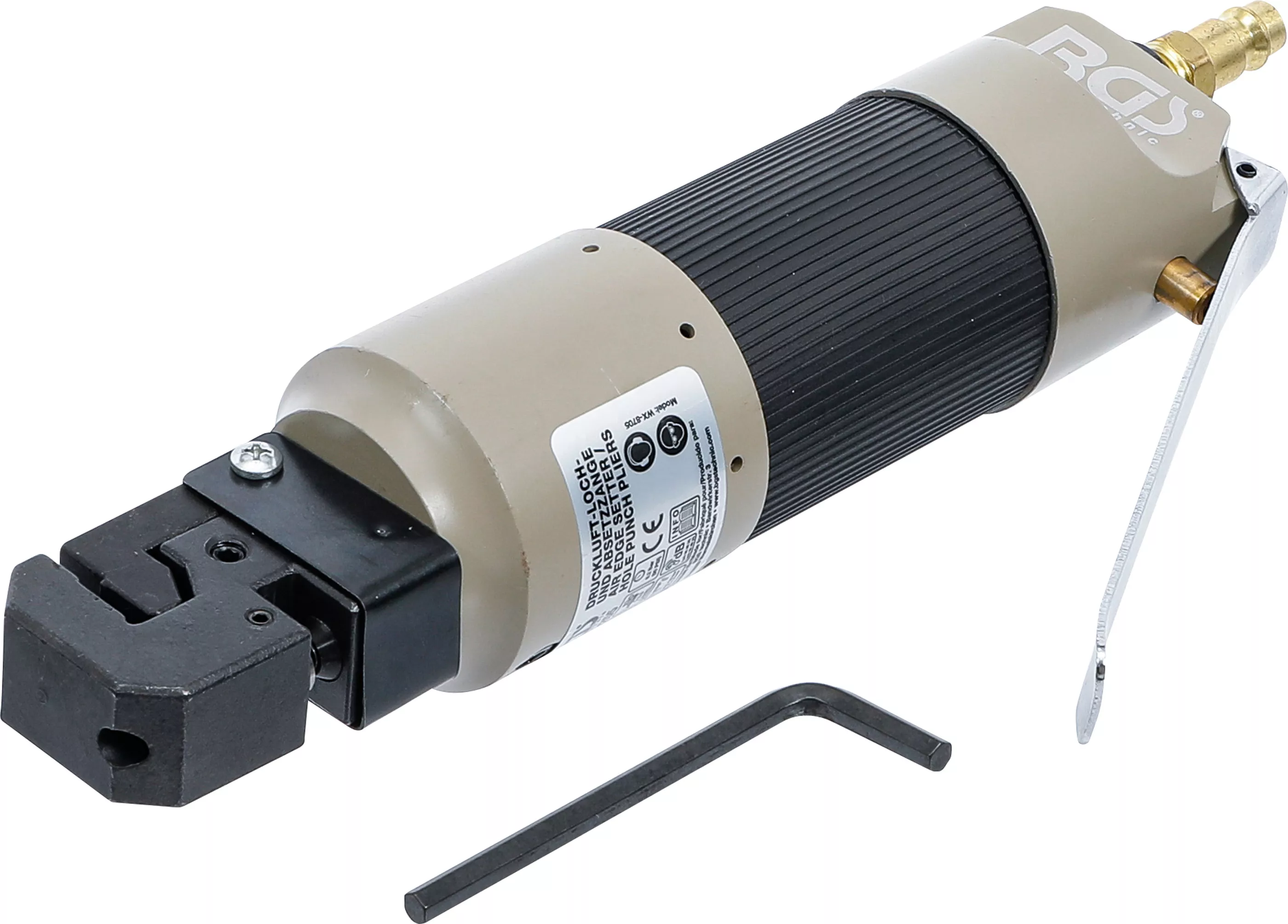 Unelte şi scule pneumatice - Cleste pneumatic de stantat si faltuit
