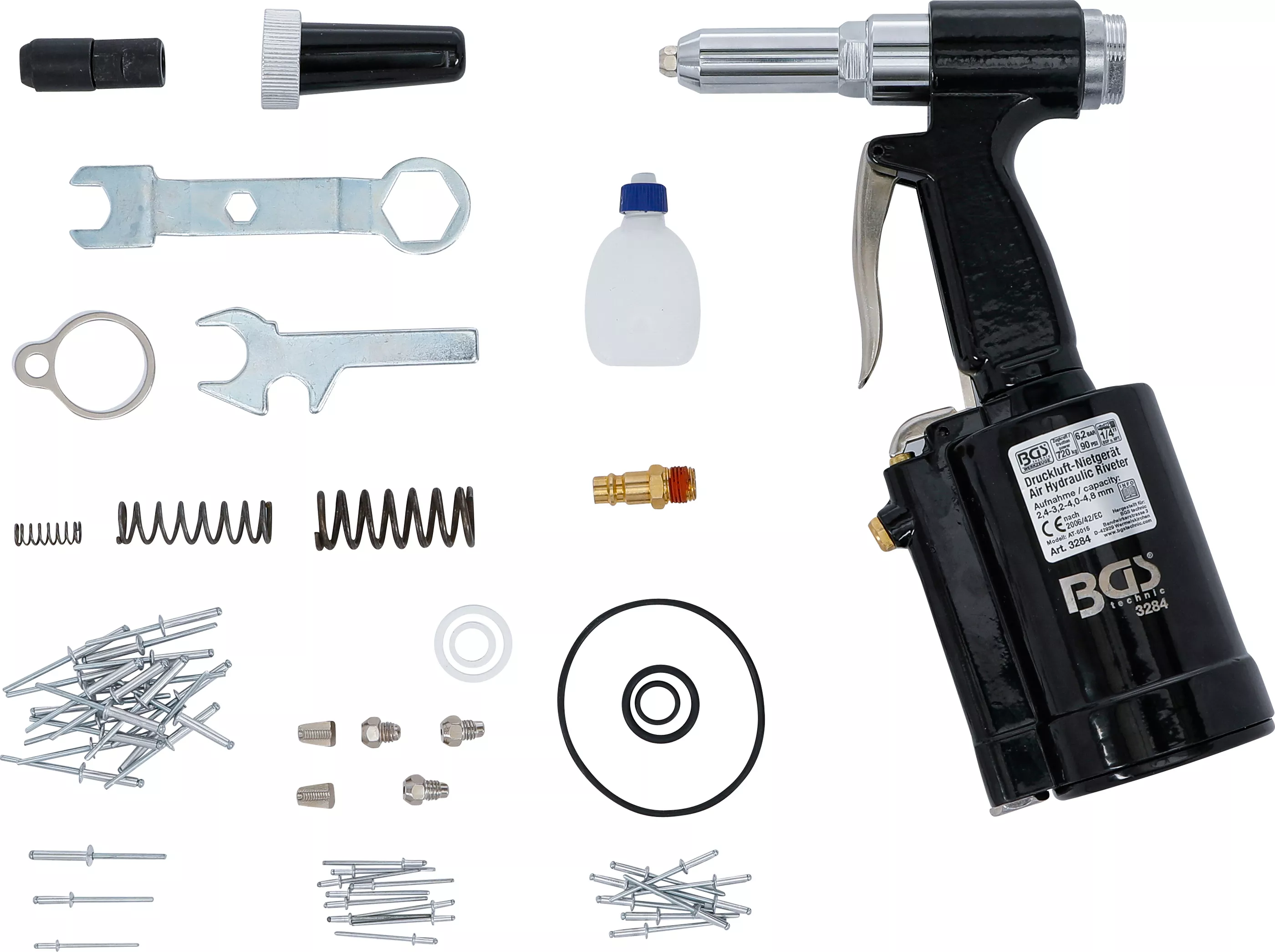 Pistol de nituire pneumatic [8]