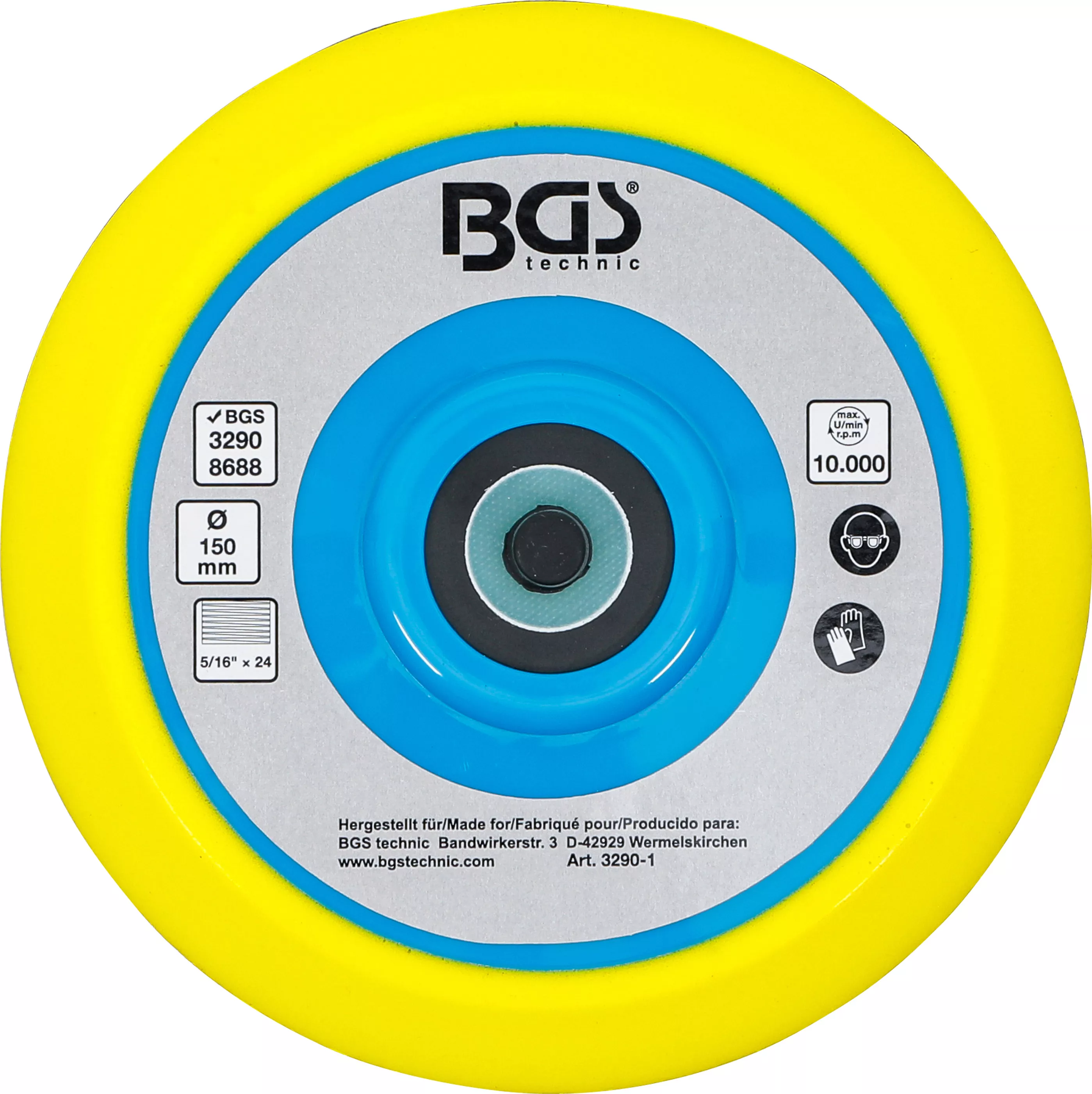 Platan cu scai pentru BGS 3290 / 8688 | o 150 mm [4]