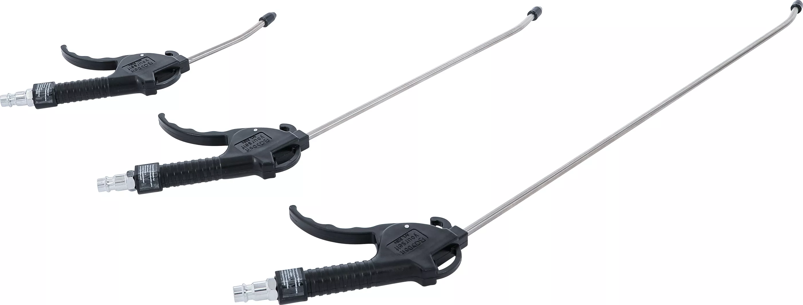 Set pistoale de suflare cu aer comprimat | 110 / 300 / 500 mm | 3 piese [4]