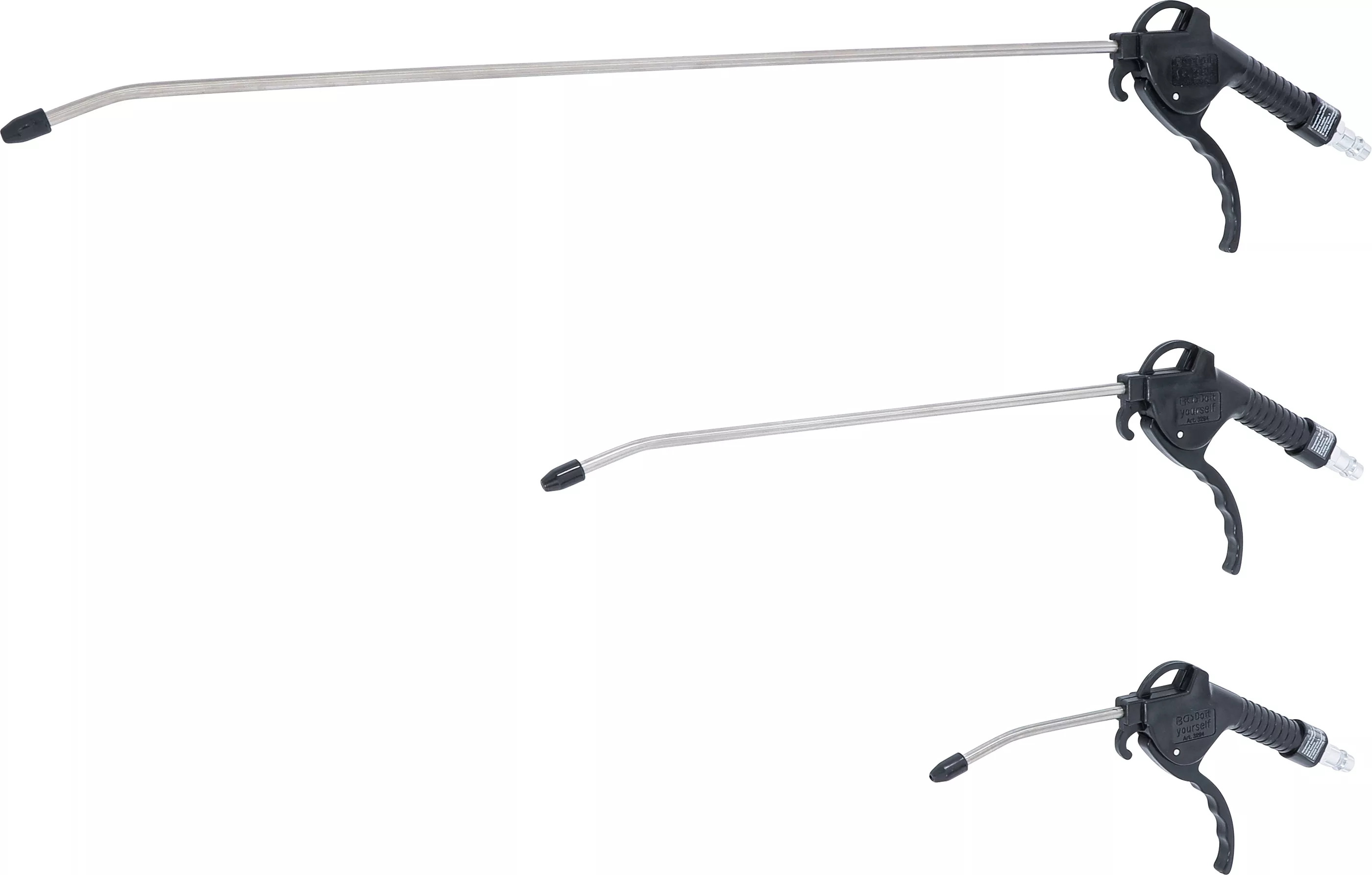 Set pistoale de suflare cu aer comprimat | 110 / 300 / 500 mm | 3 piese [1]