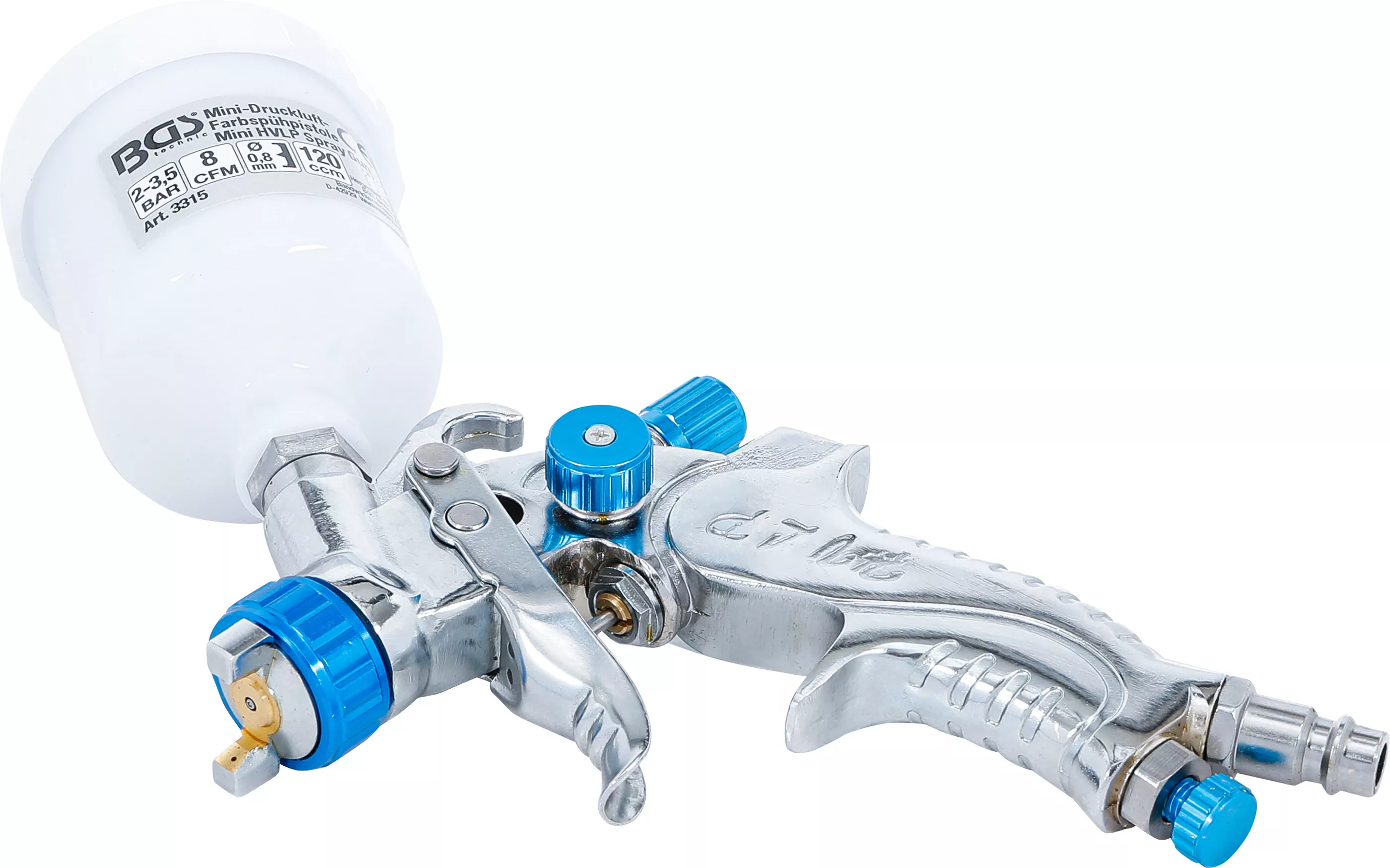 Pistol pneumatic de vopsit mini | 120 cm³ [3]