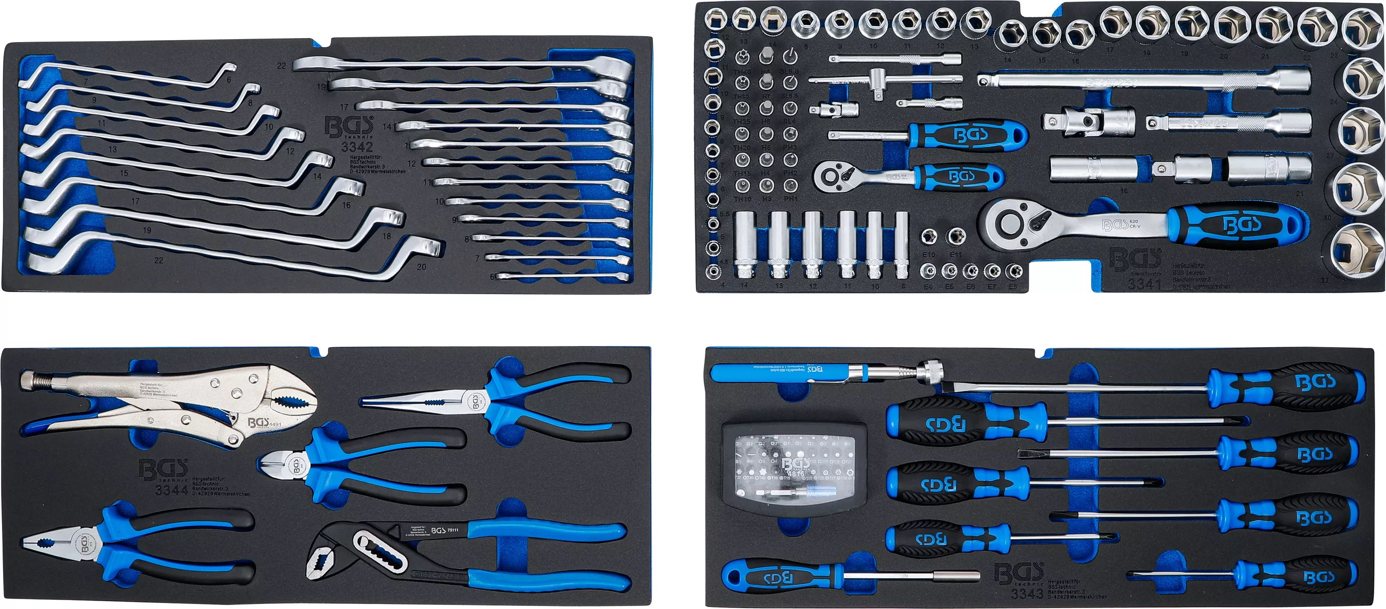 Cutie unelte din metal | 3 sertare | cu 143 unelte [5]