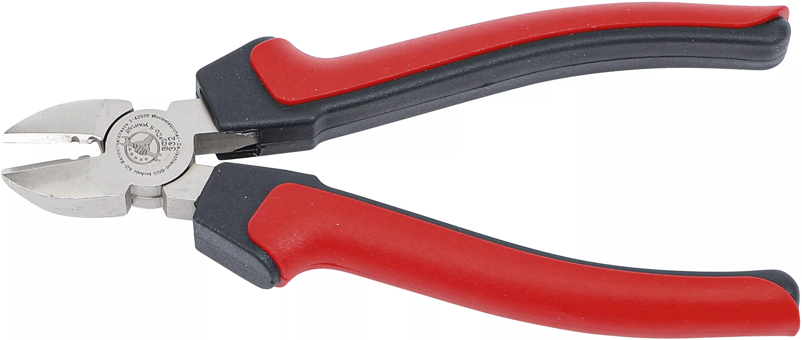 Cleste cu taietura laterala | Functie de dezizolare | 165 mm [1]