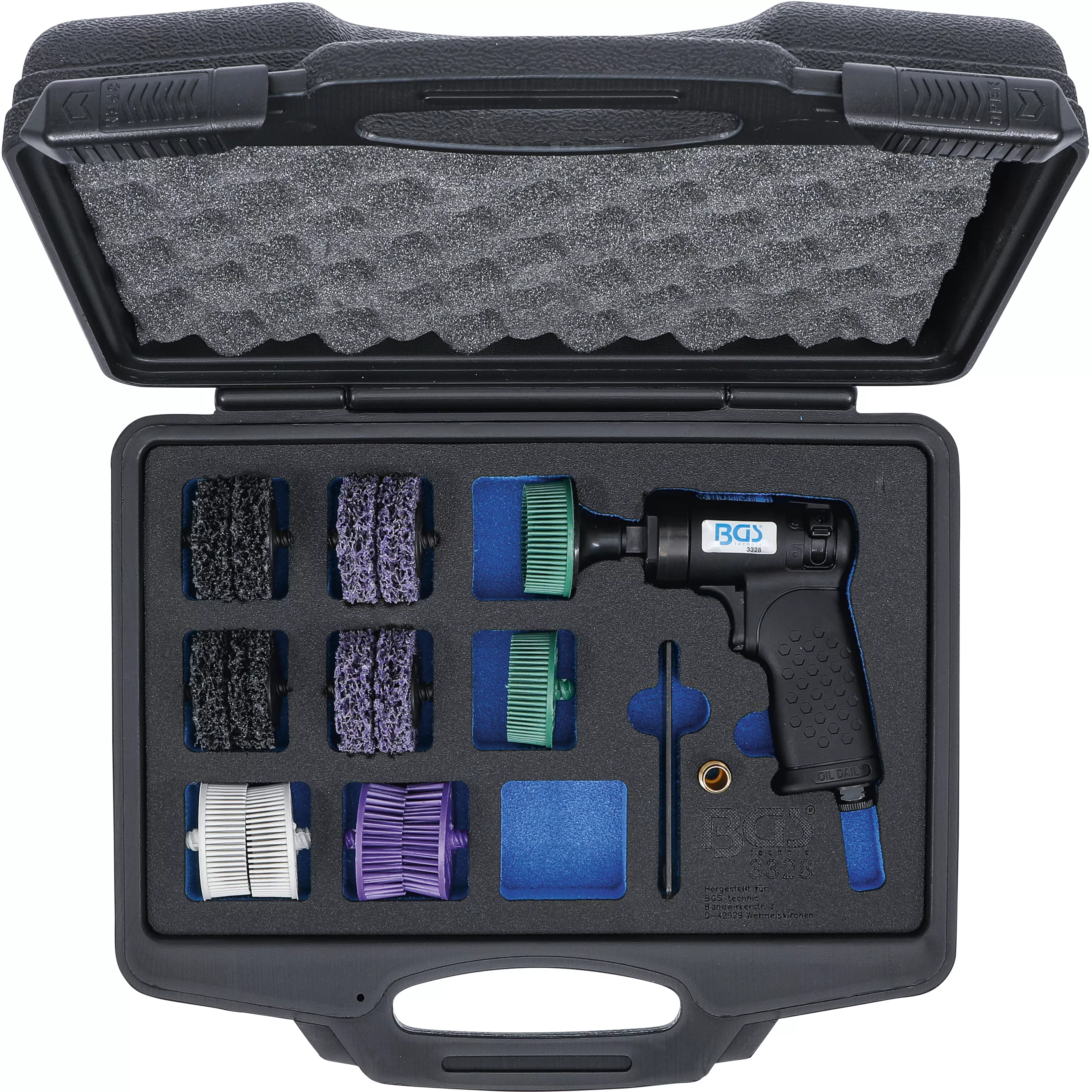 Set perii slefuire pneumatica | 17 piese [5]