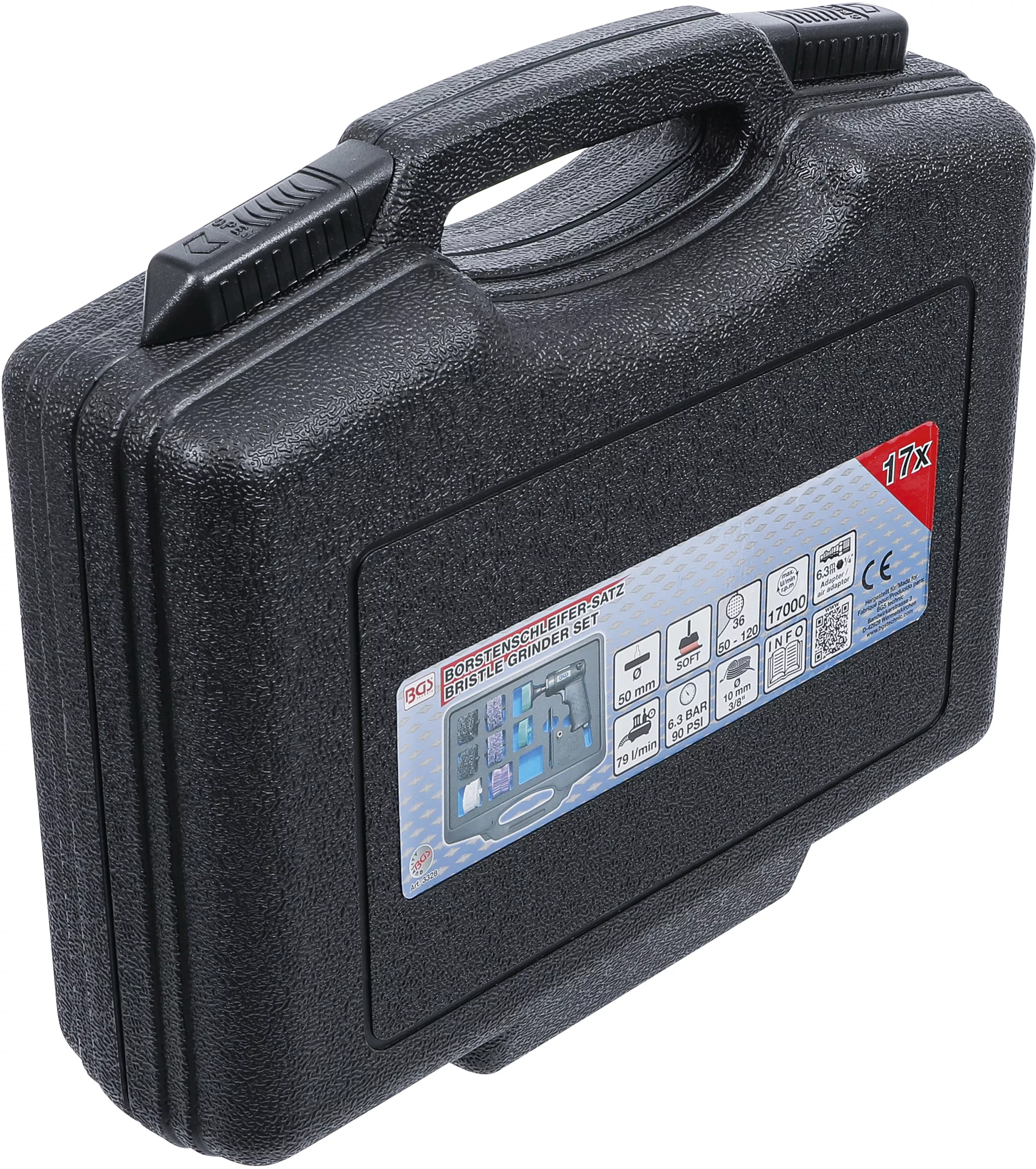 Set perii slefuire pneumatica | 17 piese [7]