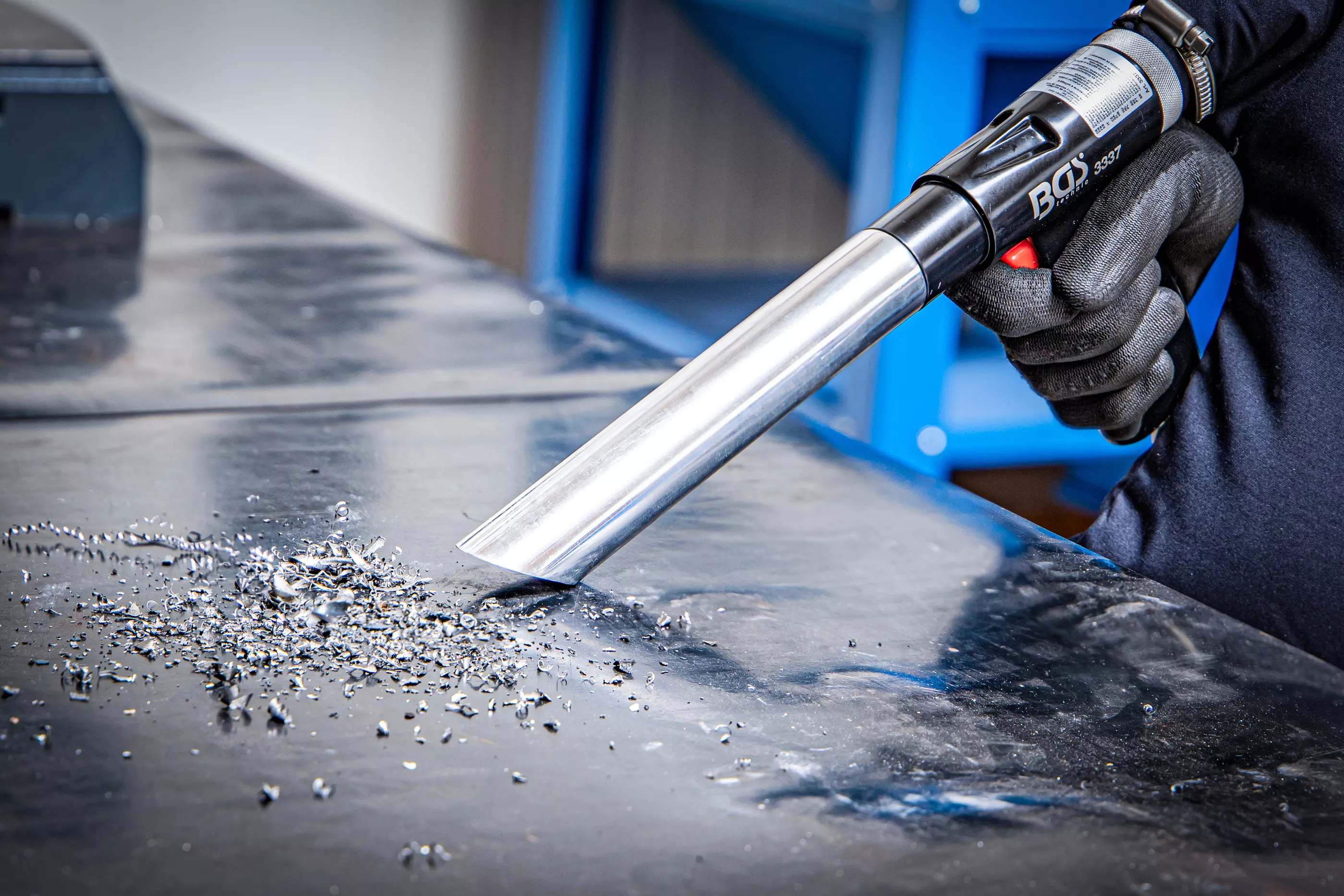 Pistol de aspirare / suflat cu aer comprimat | comutabil | 8 piese [2]