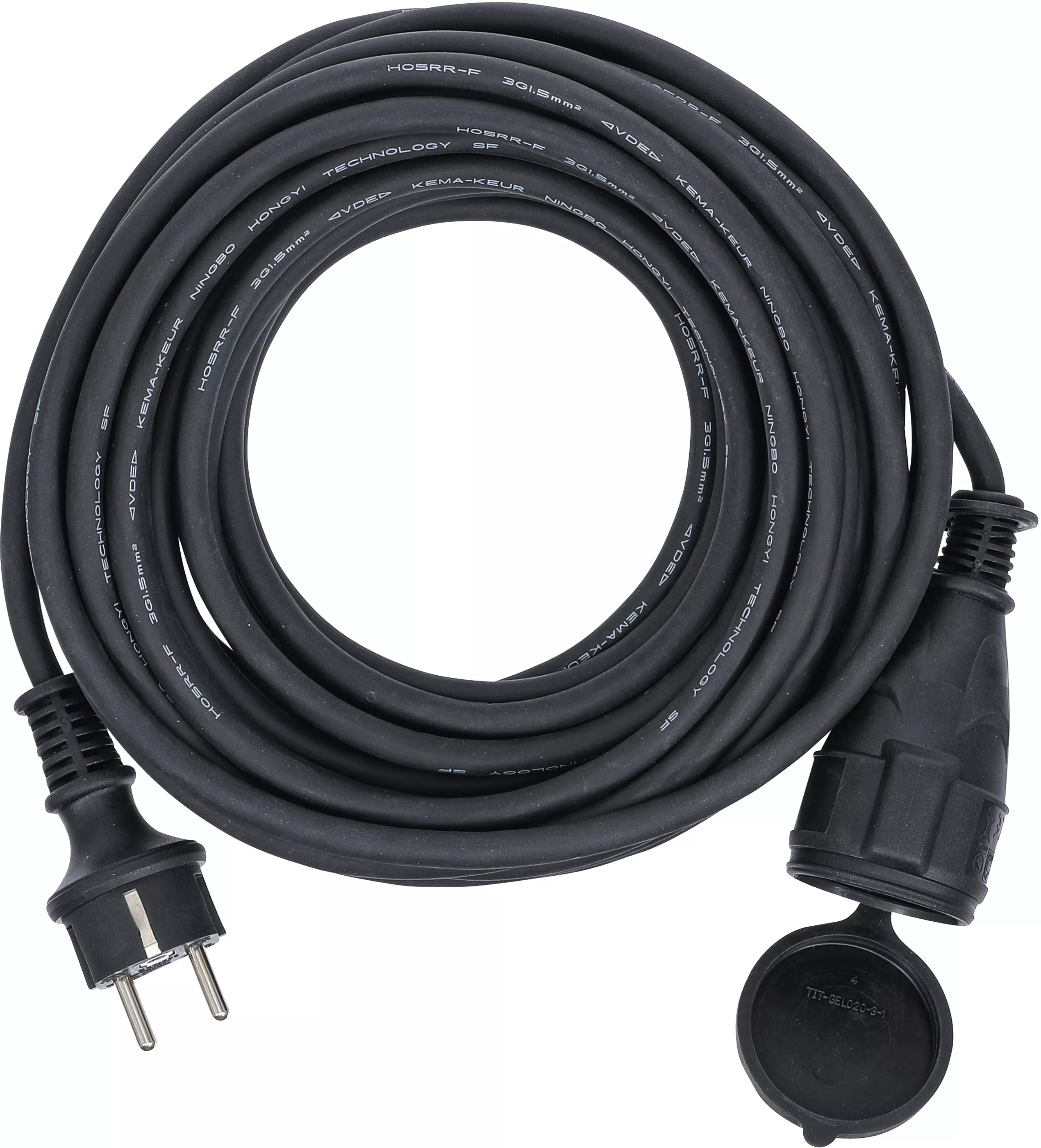 Cablu prelungitor | 10 m | 3 x 1,5 mm² | IP 44 [2]