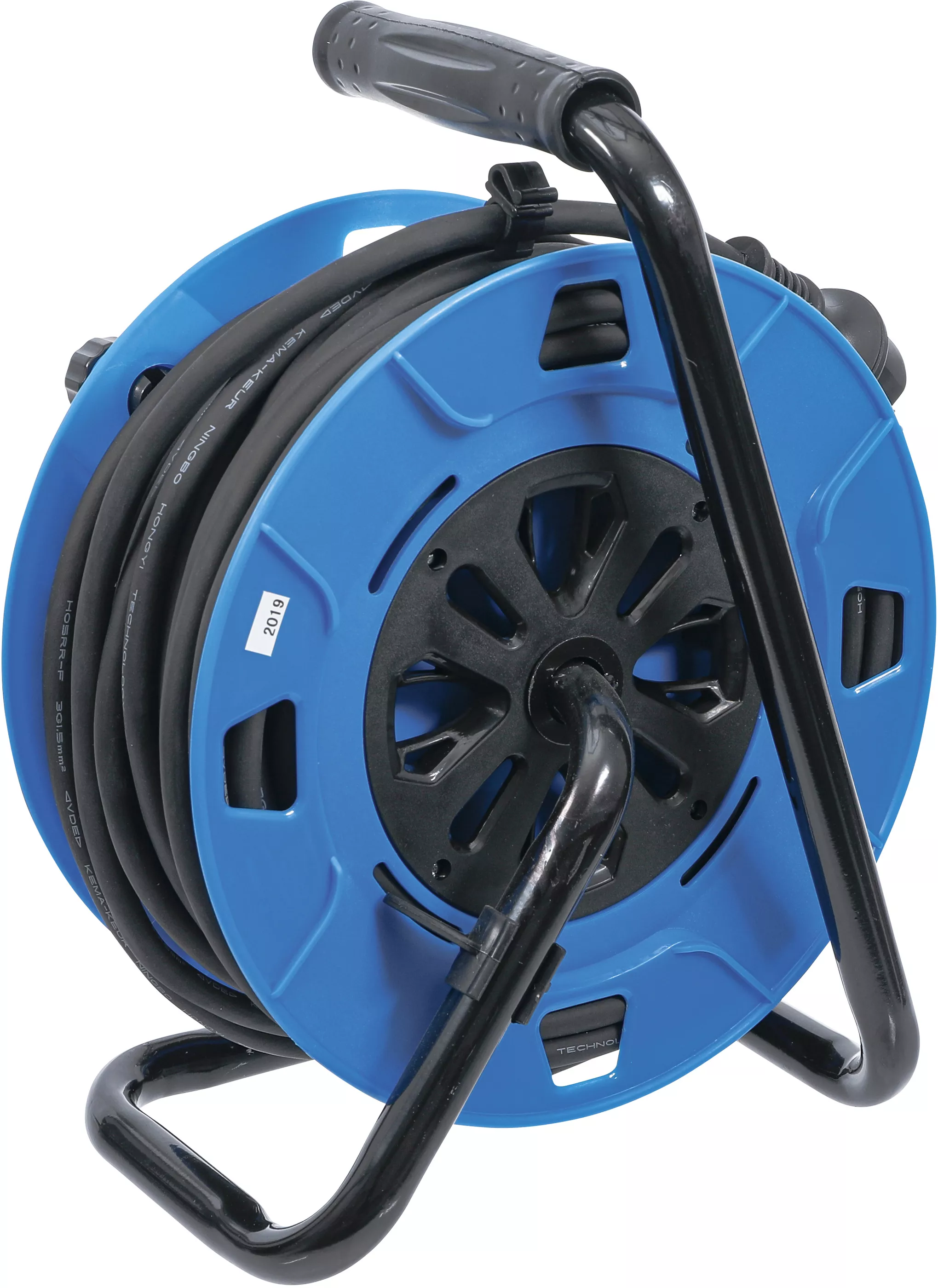 Tambur cablu | 25 m | 3 x 1,5 mm² | 4 prize cu capac inchidere | IP 44 | 3500 W [3]