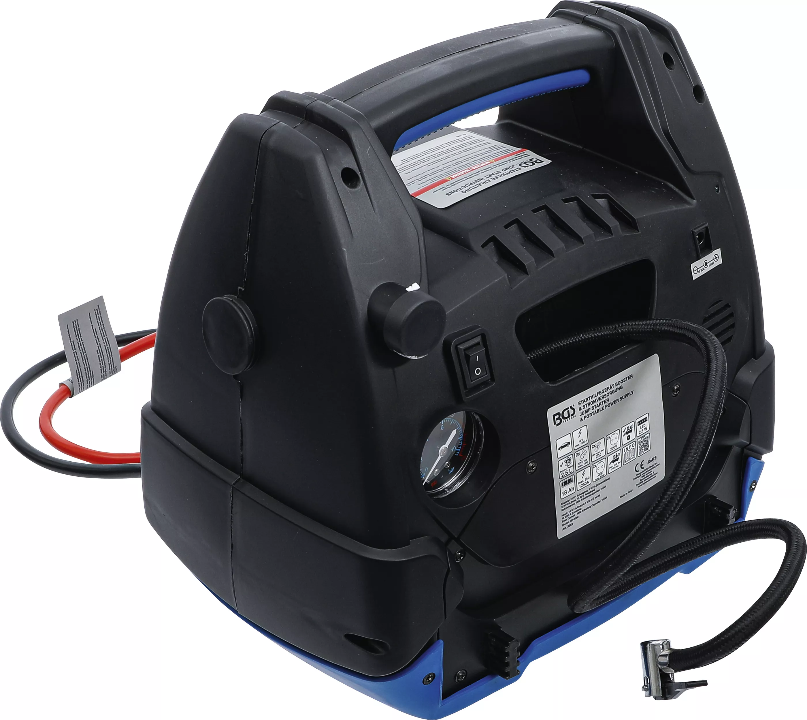 Aparat asistenta start multifunctional si alimentare electrica mobila | 5-in-1 | 18 Ah [2]