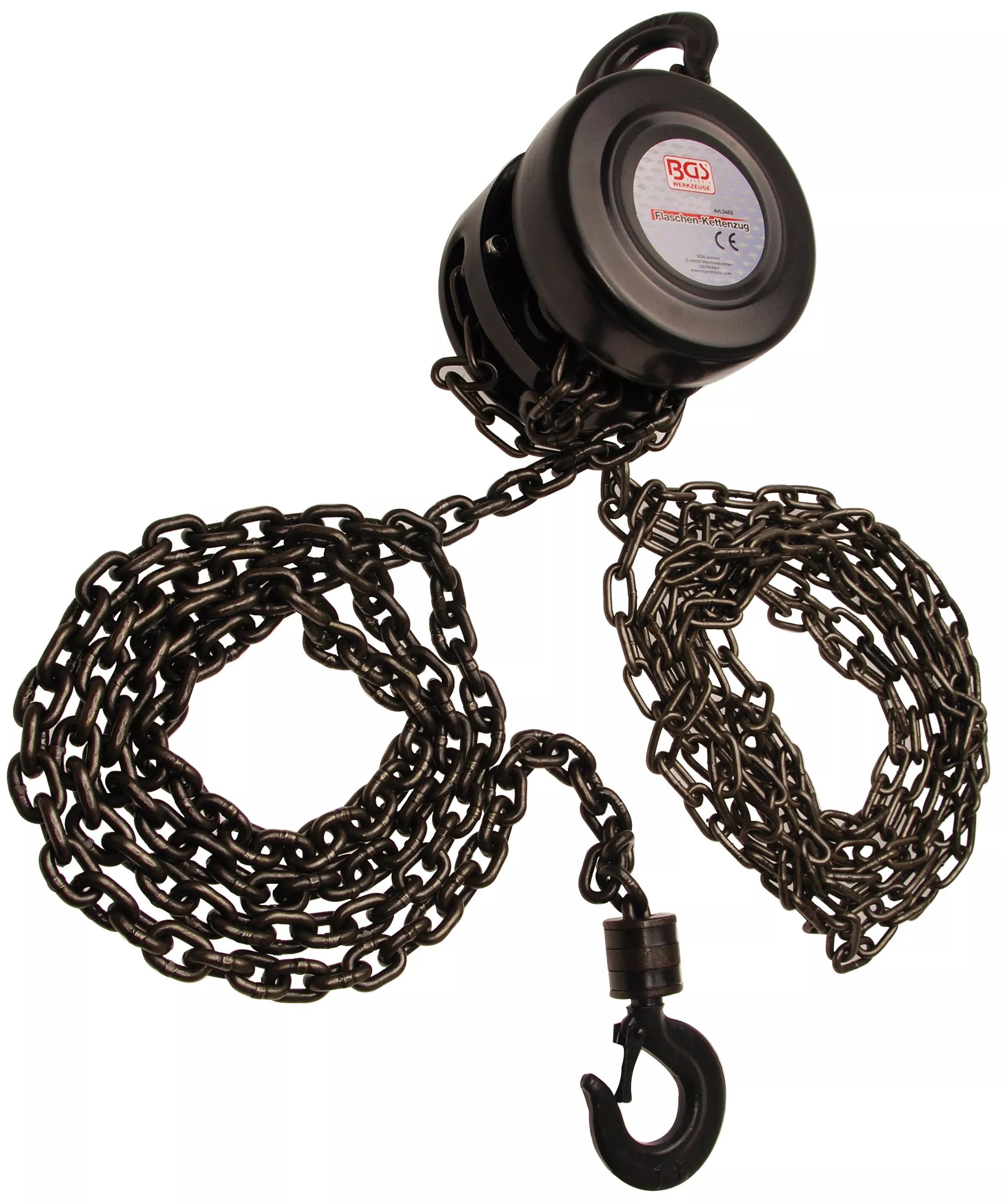Accesorii auto - Palan cu lant | inaltimea de ridicare 2,5 m | 1 t