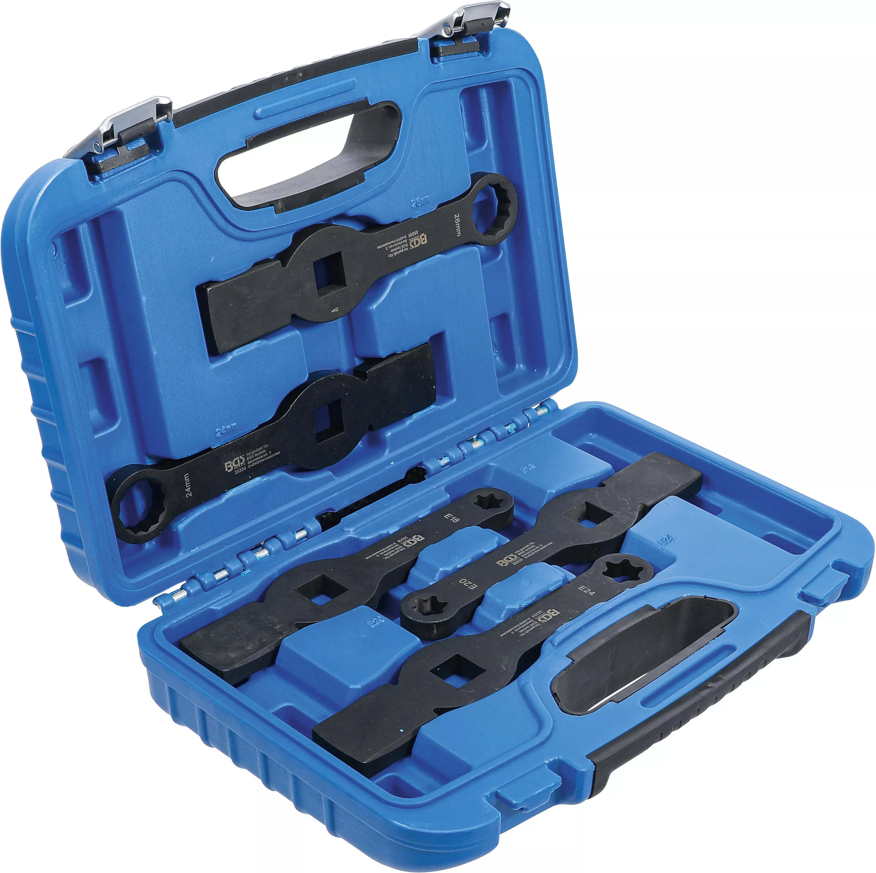 Set chei inelare de impact | hexagonale / profil E (pentru Torx) | 5 piese [2]