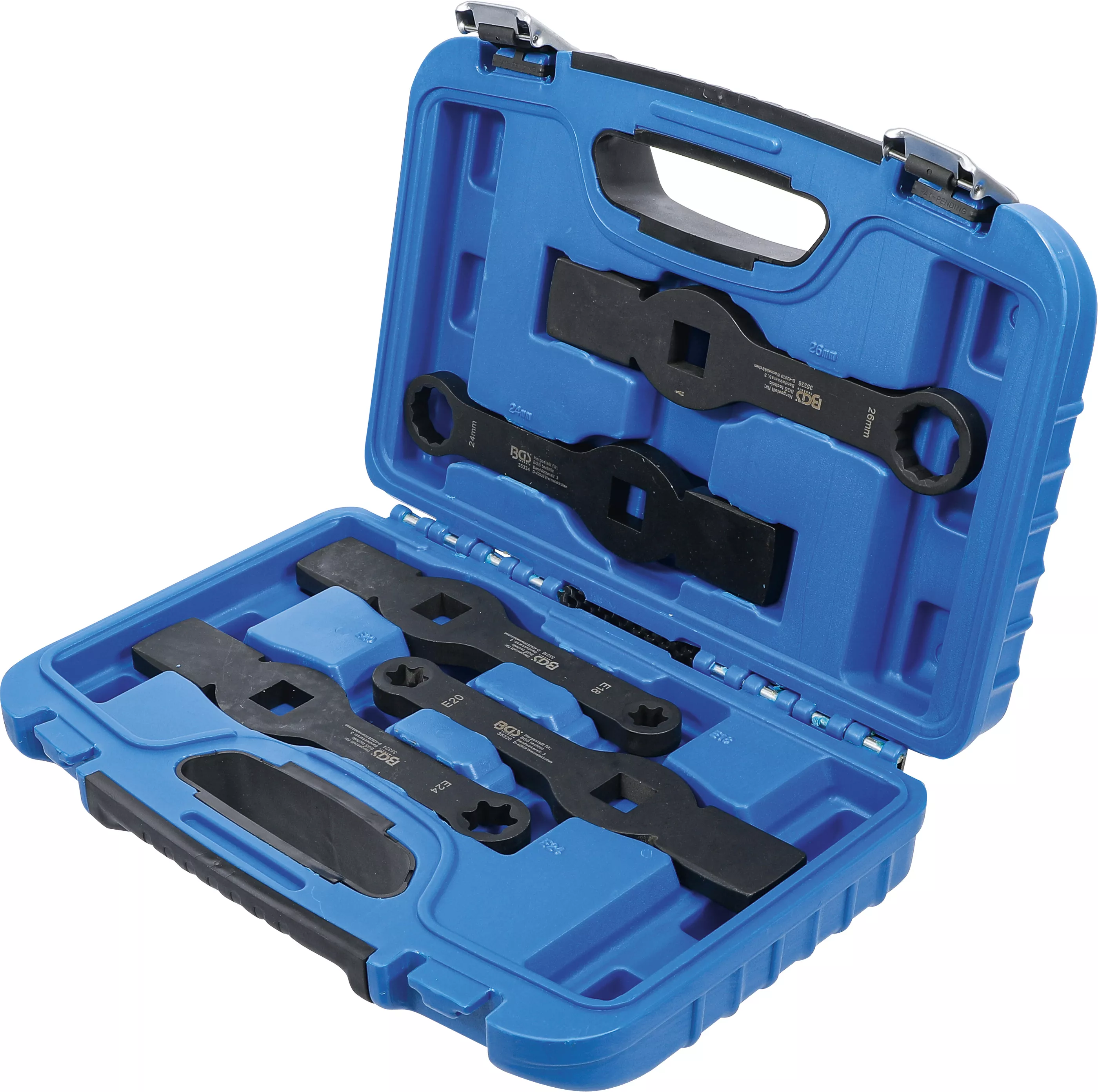 Set chei inelare de impact | hexagonale / profil E (pentru Torx) | 5 piese [3]