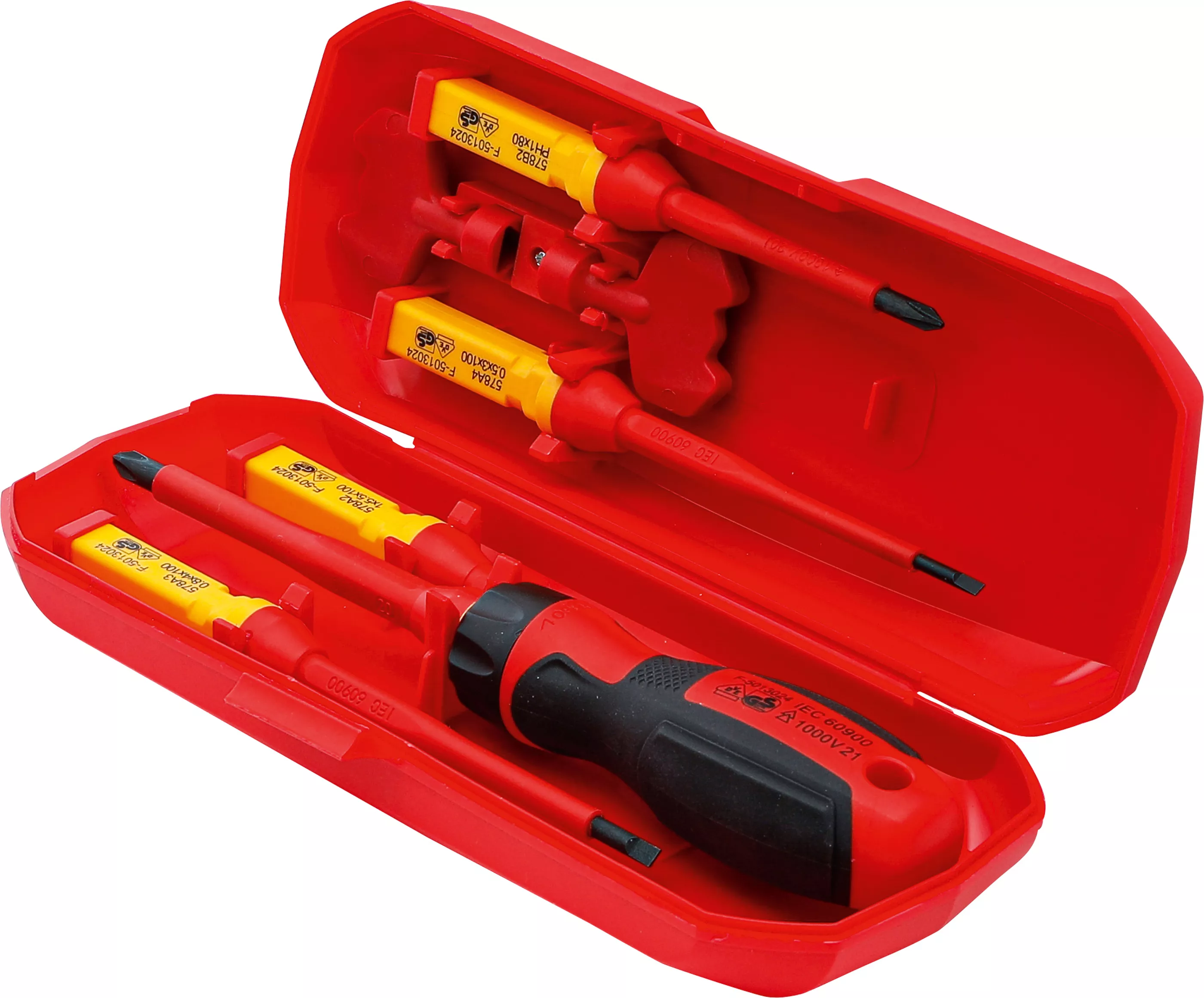 Set surubelnite VDE | cu capete interschimbabile | 8 piese [8]