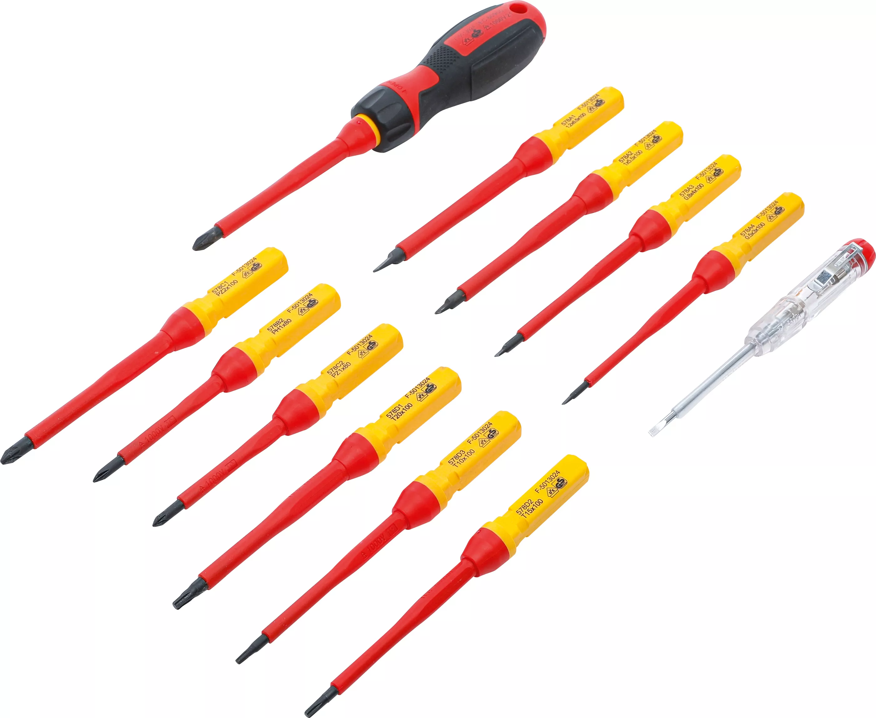 Set surubelnite VDE | cu capete interschimbabile | 13 piese [2]