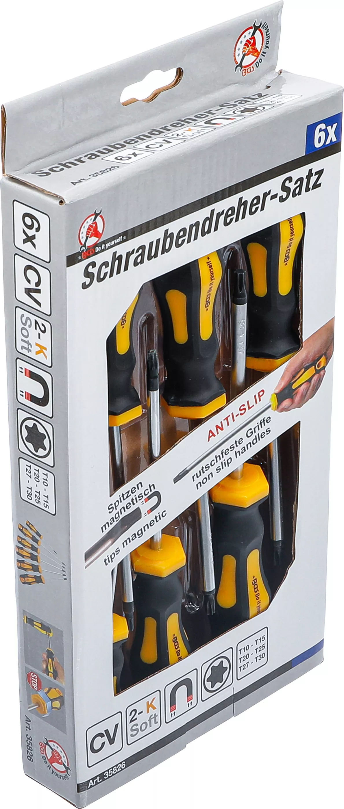 Set surubelnite | Profil T (pentru Torx) T10 - T30 | 6 piese [3]