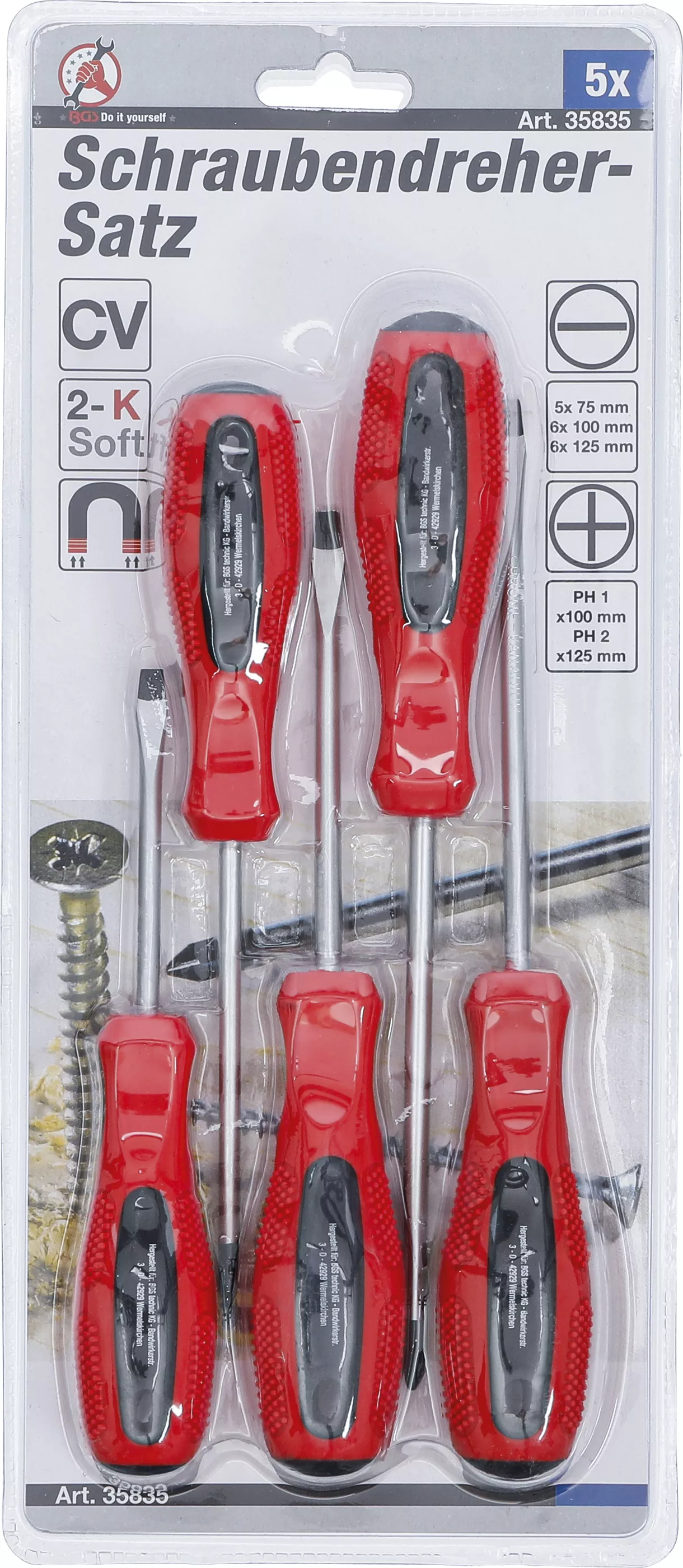 Set surubelnite | lama dreapta / cap cruce | 5 piese [3]