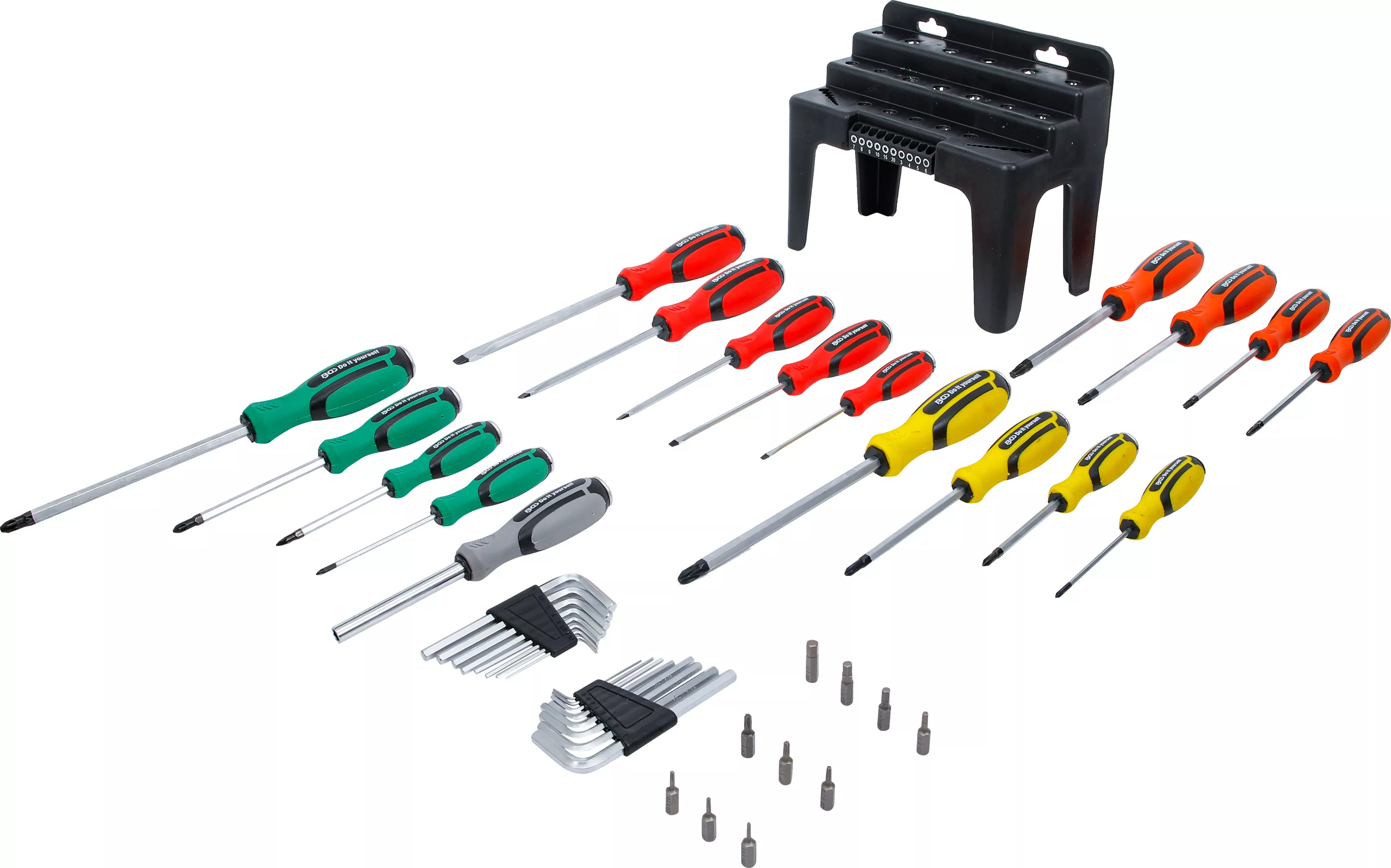 Set surubelnite | cu sortiment de biti | in suport de plastic | 44 piese [2]