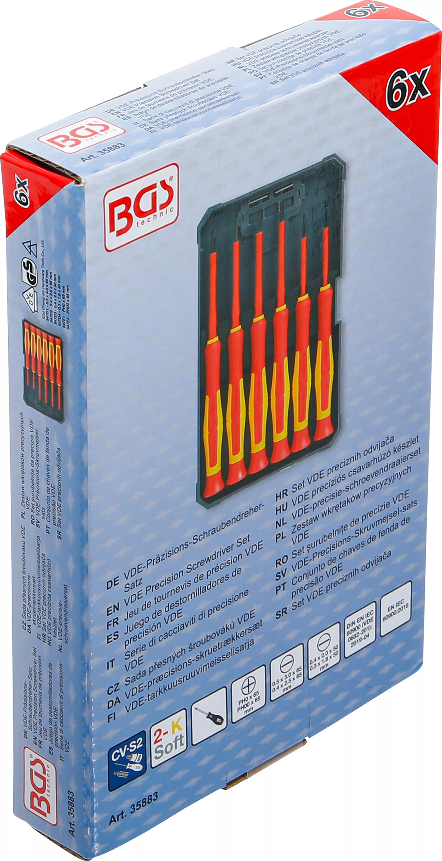 Set surubelnite de precizie VDE | 6 piese [6]
