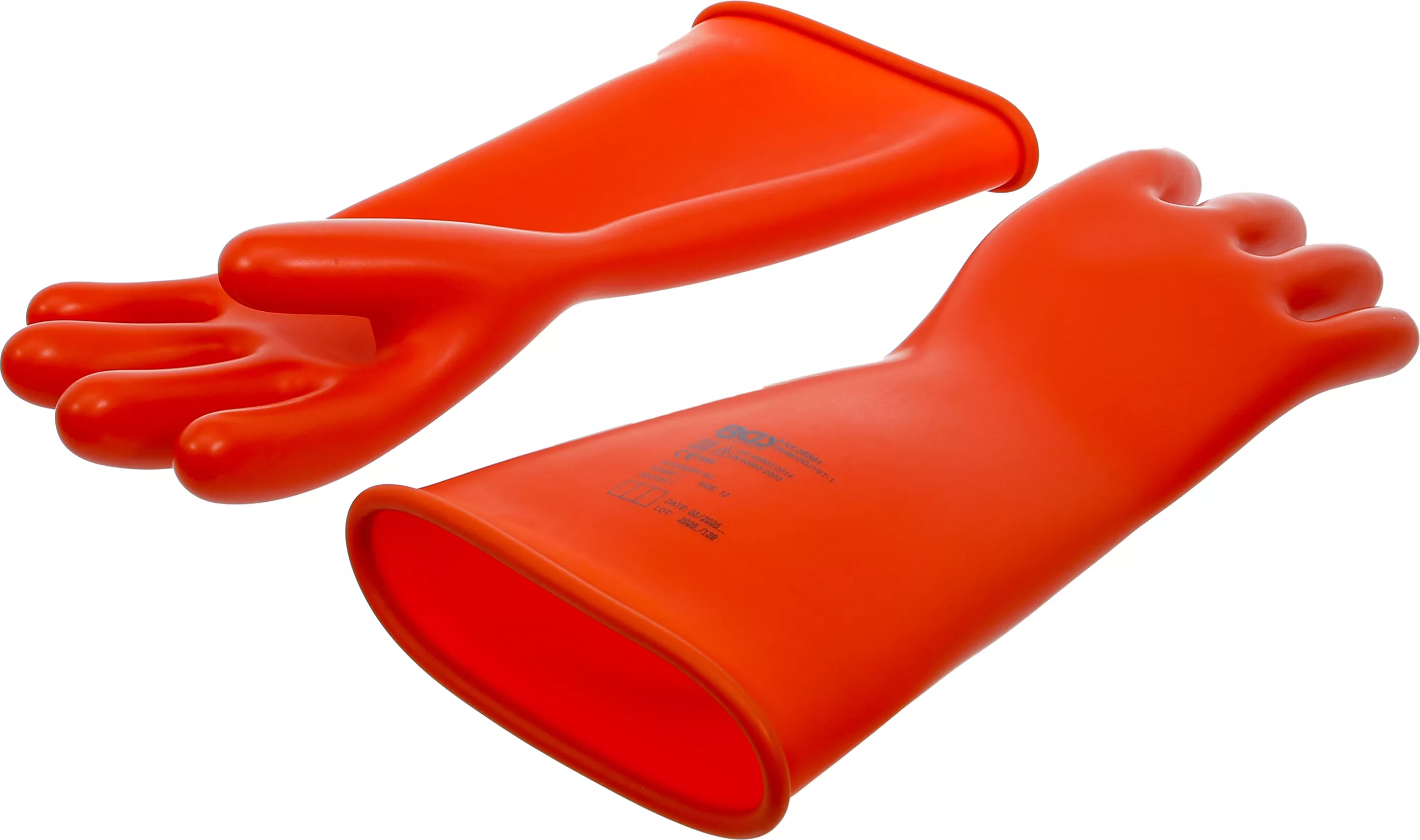 Protecţia muncii - Manusi de protectie pentru electricieni | cu izolatie de protectie din latex natural | Marime 10 (XL)
