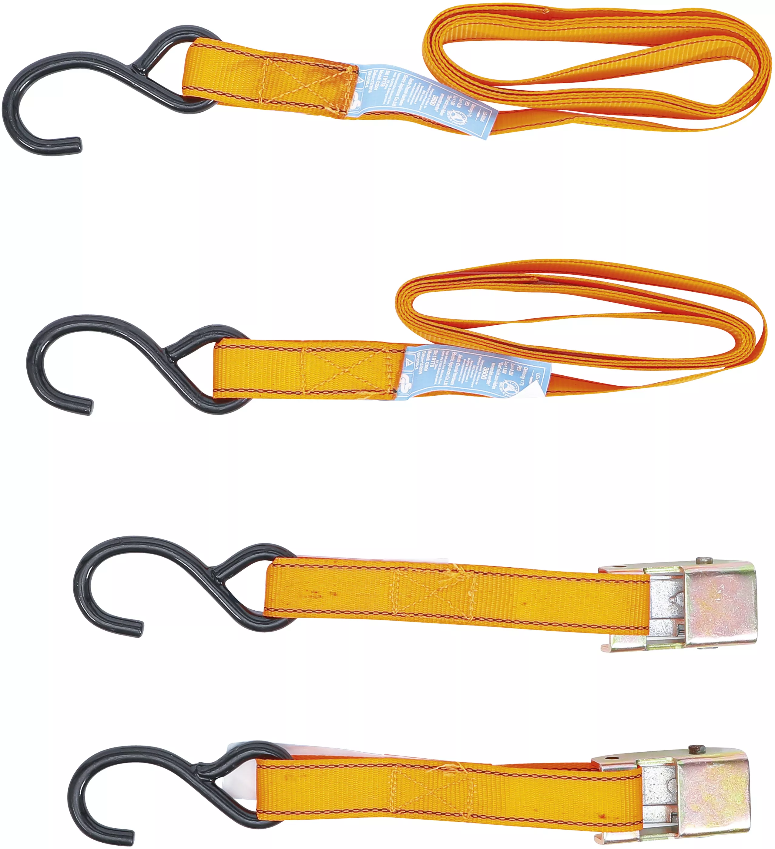 Set curele de prindere | 2 m x 25 mm | 2 piese [3]