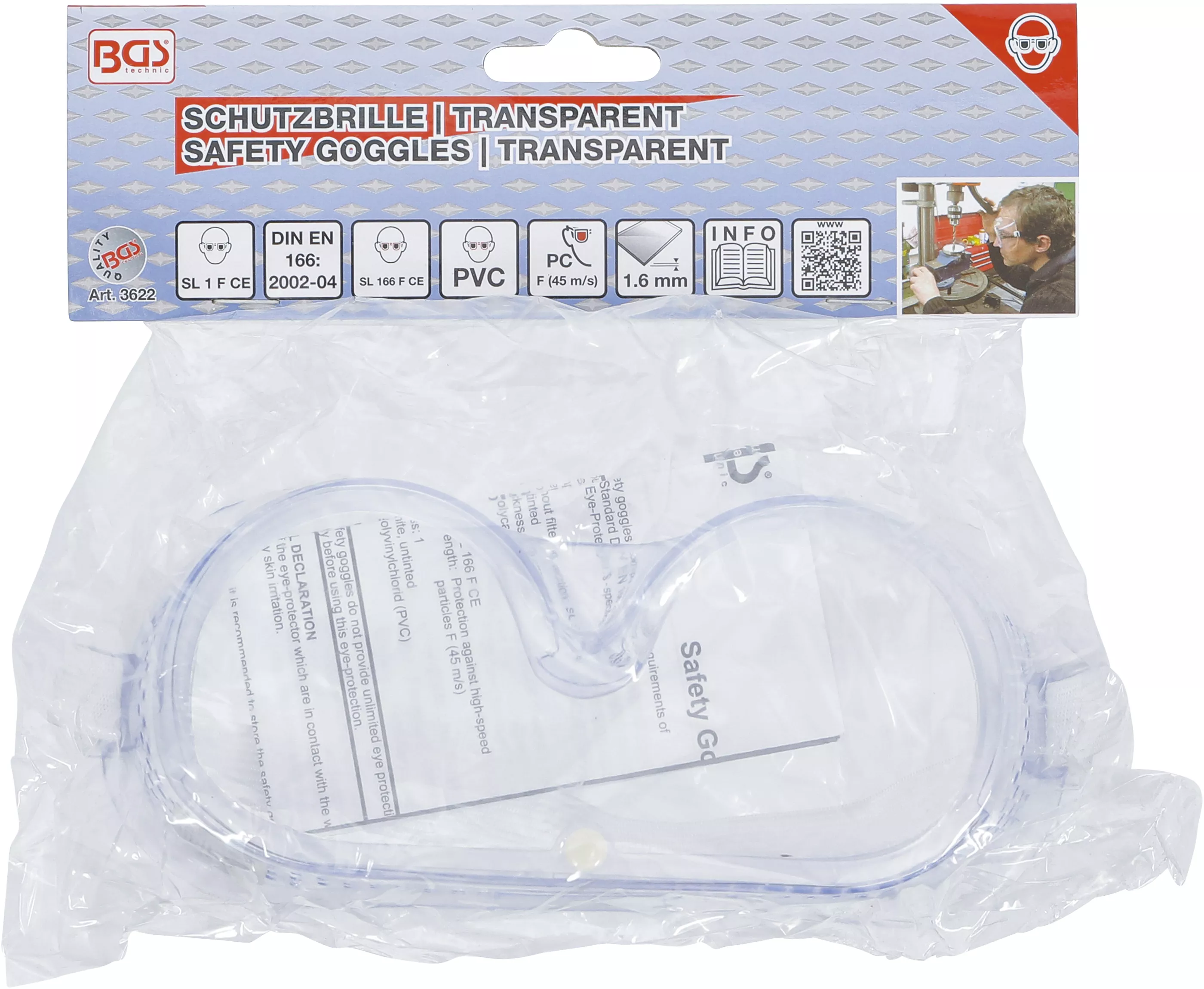 Ochelari protectie | transparent [3]