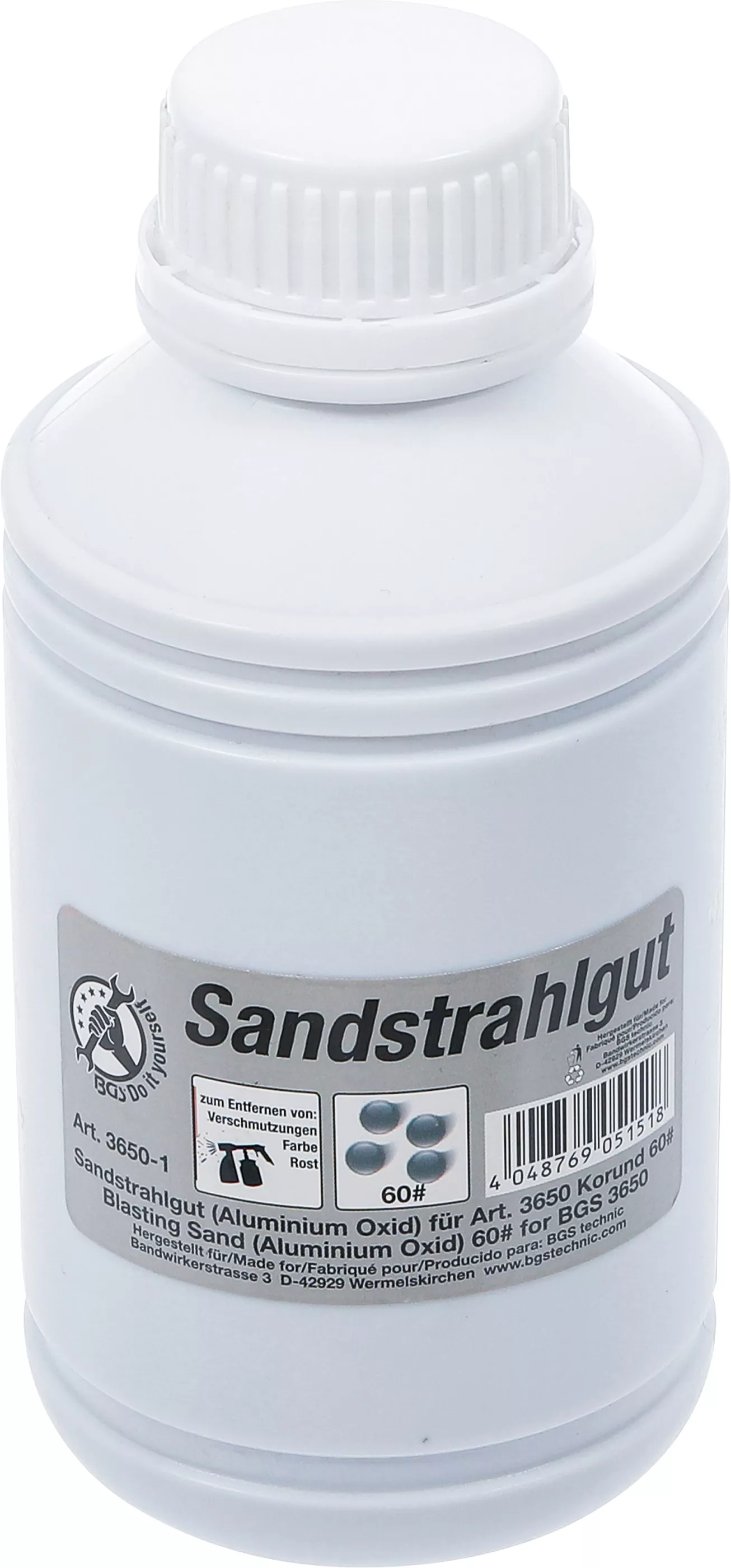 Material de sablare | Oxid de aluminiu | Corund 60# | 850 g [1]