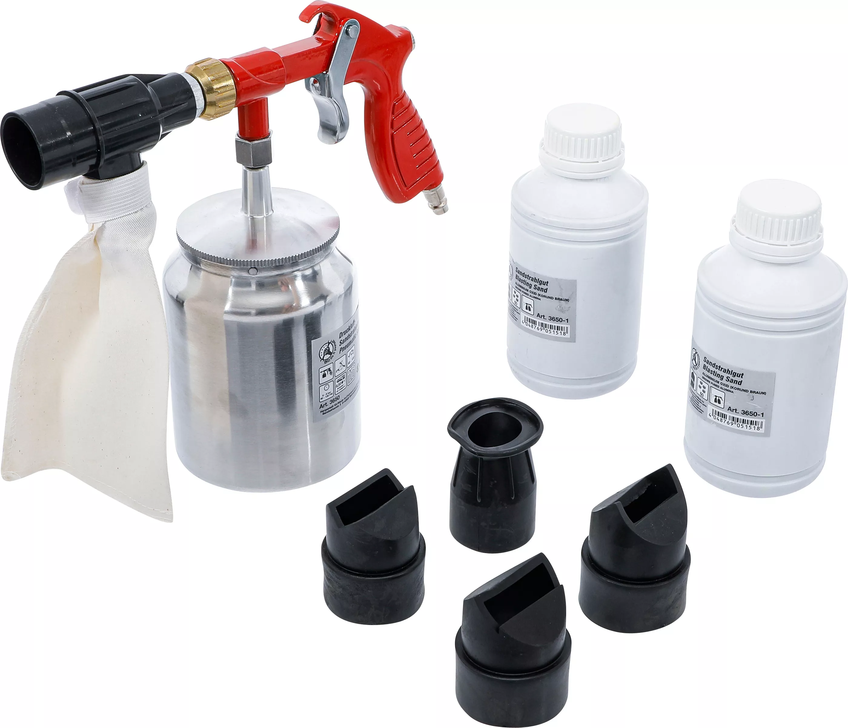Pistol de sablare pneumatic inclusiv accesorii [1]