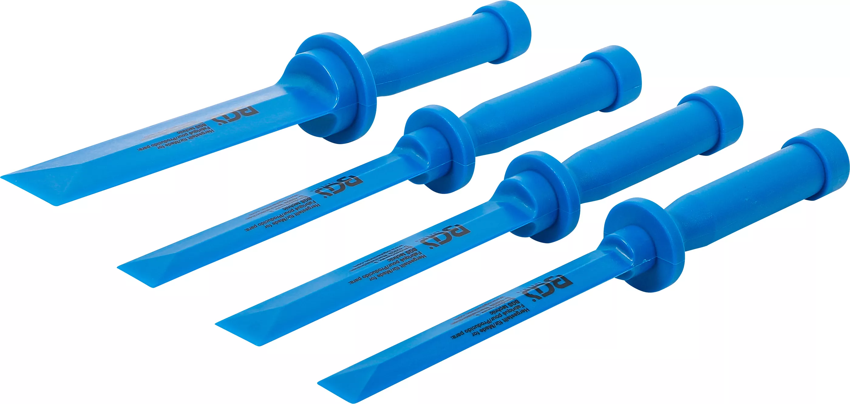 Răzuitoare - Set razuitoare plastic | latime 19 - 22 - 25 - 38 mm | 4 piese