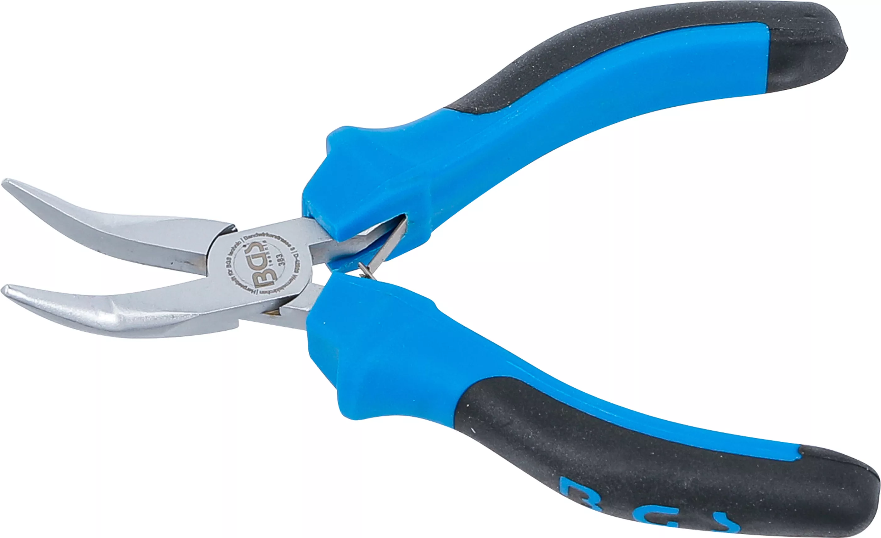 Cleşti - Cleste cu varf electronist | curbat | cu arc | 138 mm