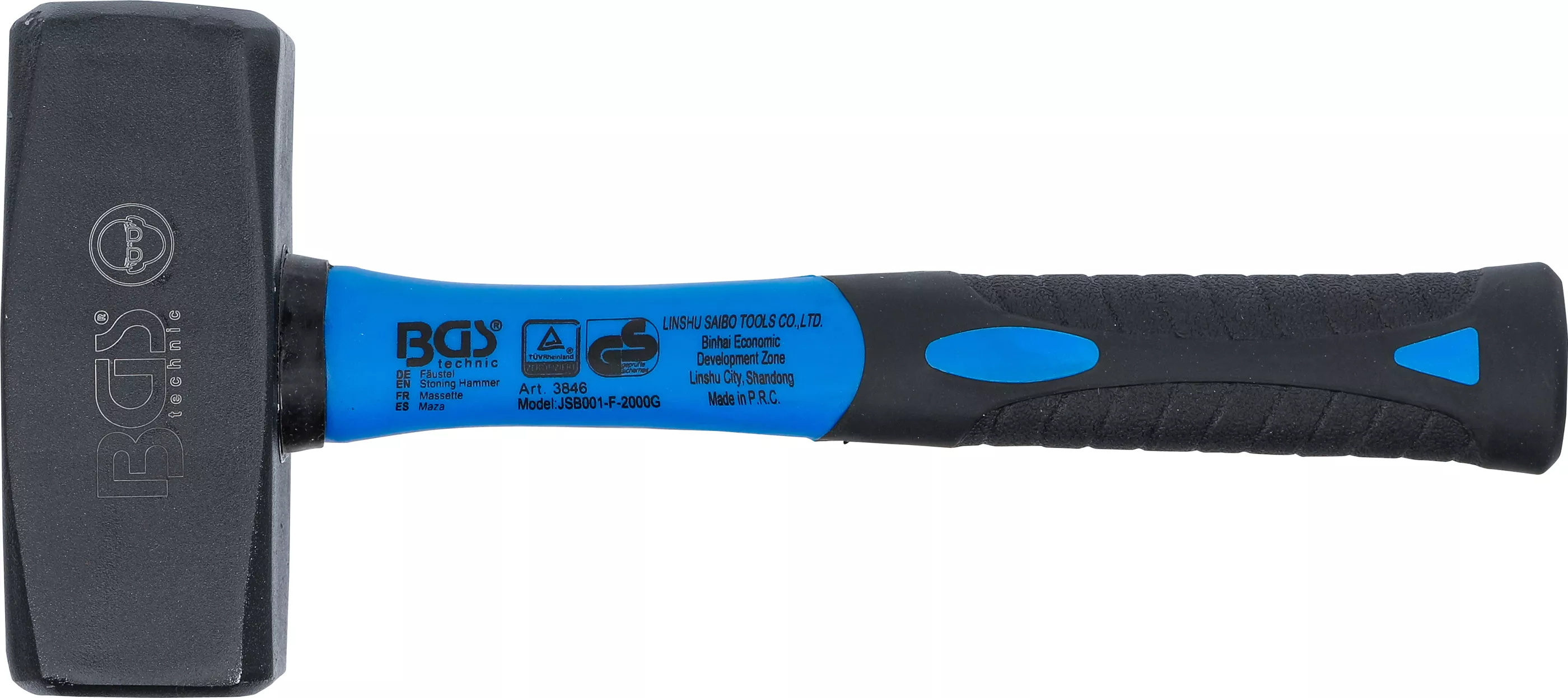 Ciocan prismatic | coada fibra de sticla | DIN 6475 | 2000 g [5]